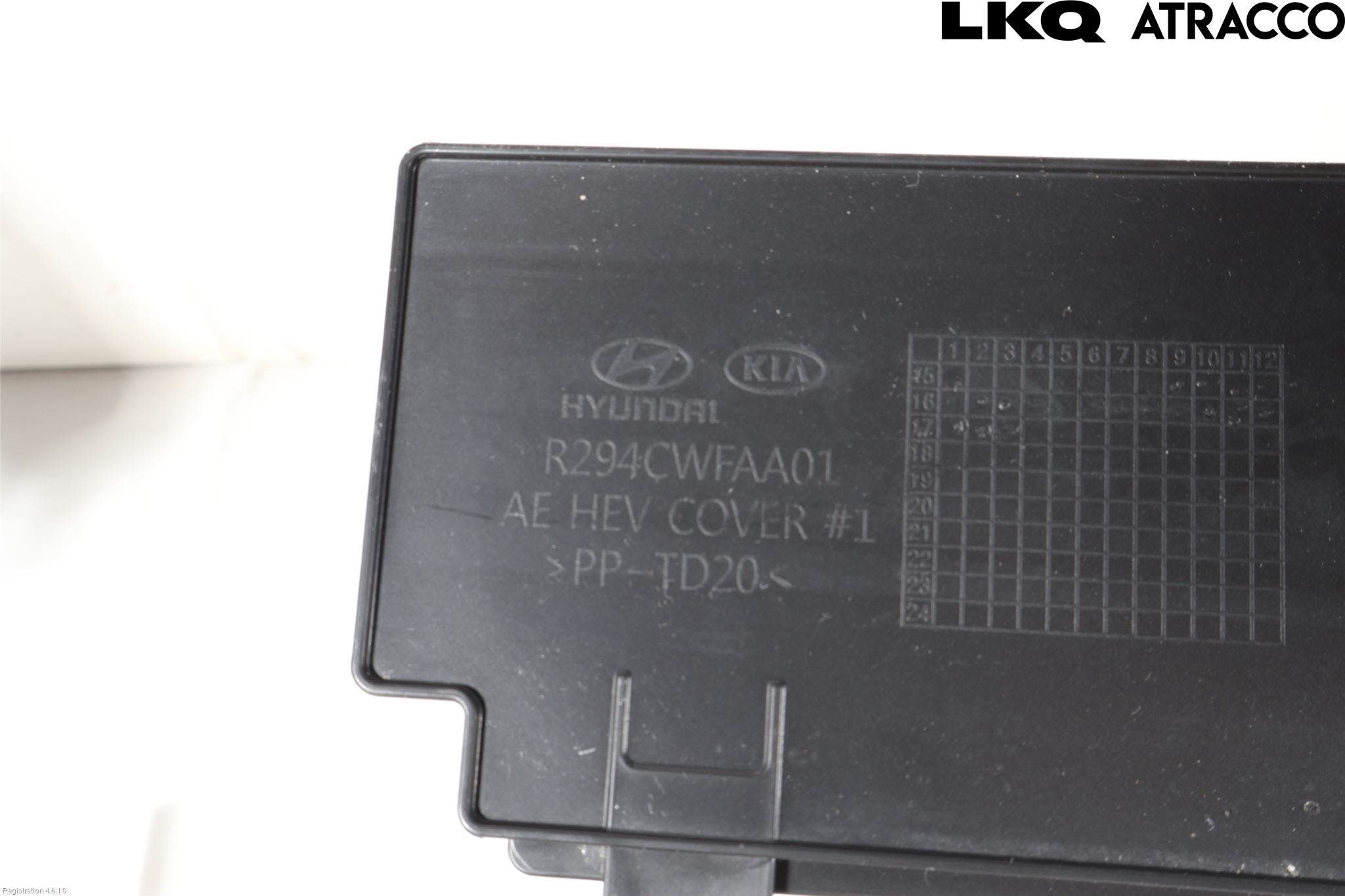 Hyundai IONIQ AE 17-22 Deflektor Plåt-Plast Kylning