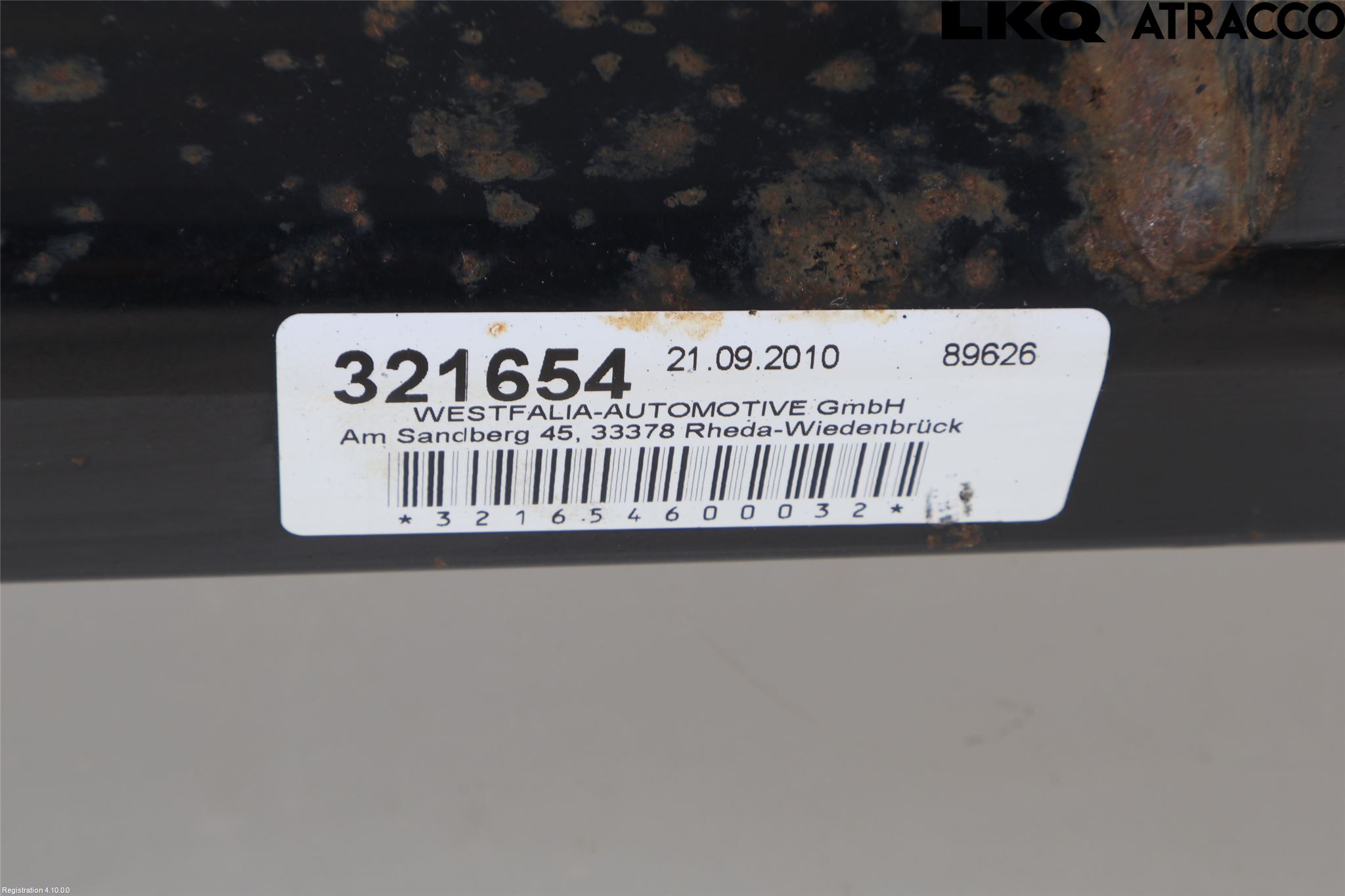 Volkswagen VW CADDY 11-15 Dragkrok