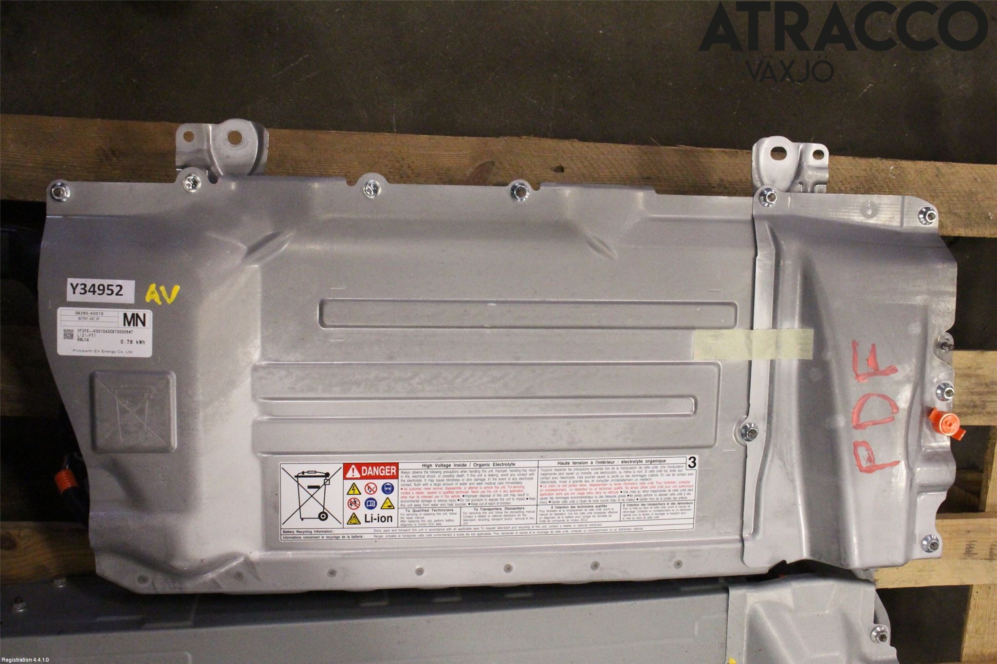 Mazda 2 KB Hybrid 22- Batteri Högspänning