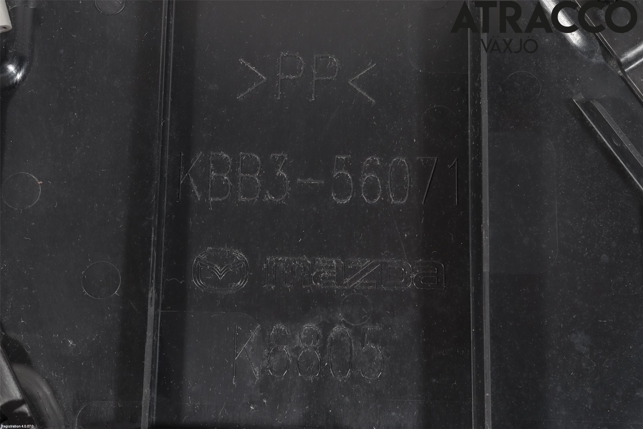 Mazda CX-60 22- Hasplåt Plåt-Plast