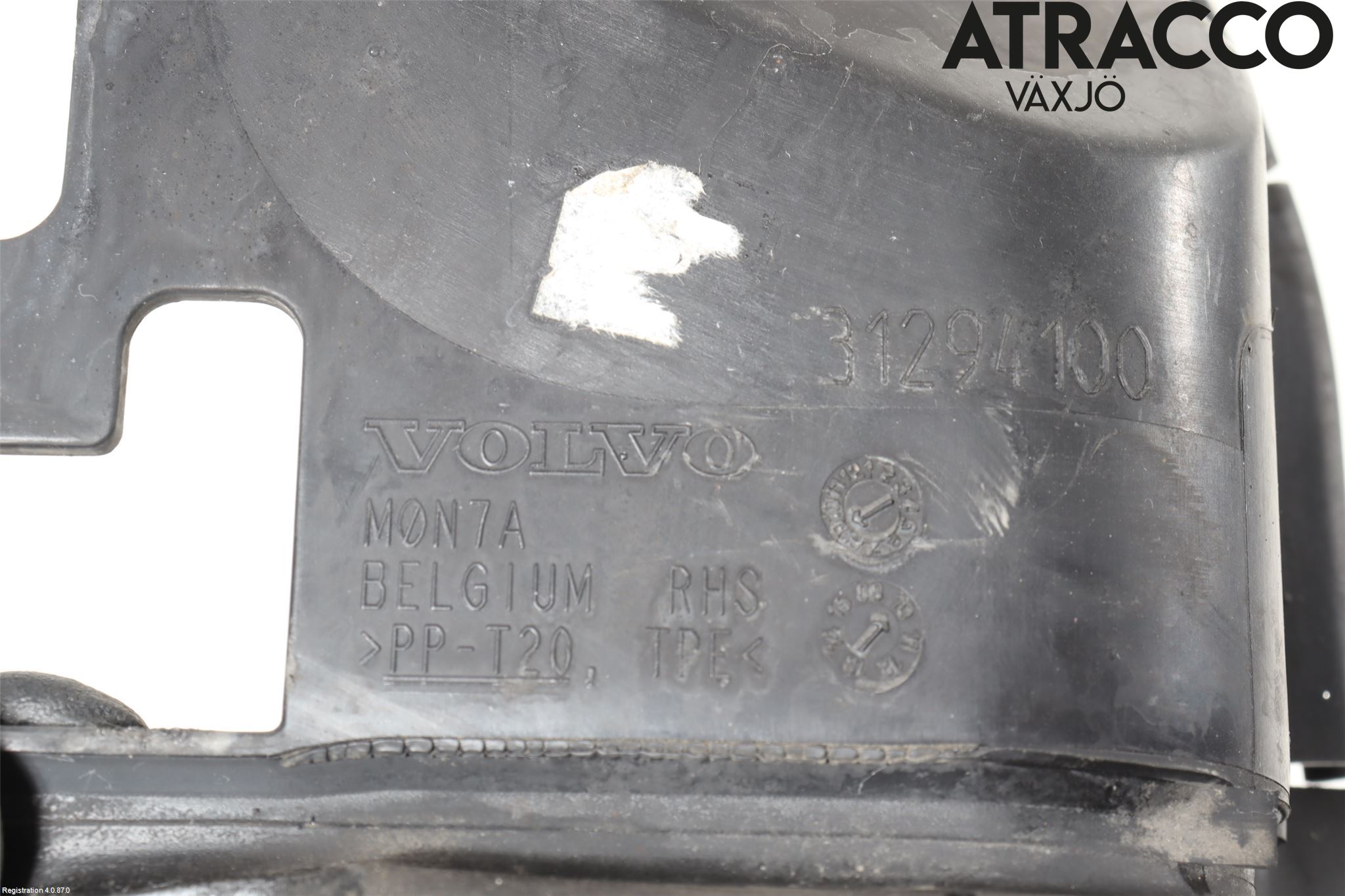 Volvo V70 08-13 Deflektor Plåt-Plast Kylning