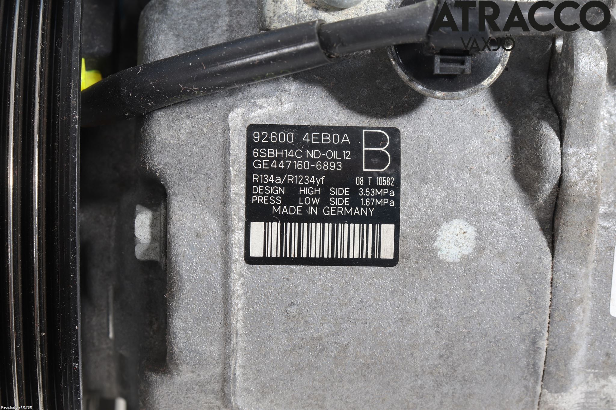 Nissan QASHQAI 14-17 Ac Kompressor