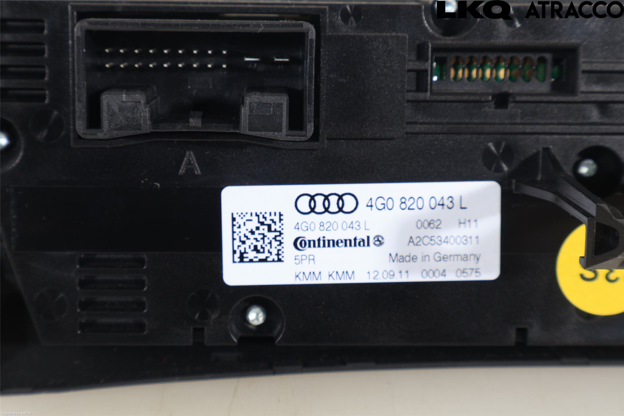 Audi A6/S6 4G 11-18 Ac Styrenhet Ac Manöveren