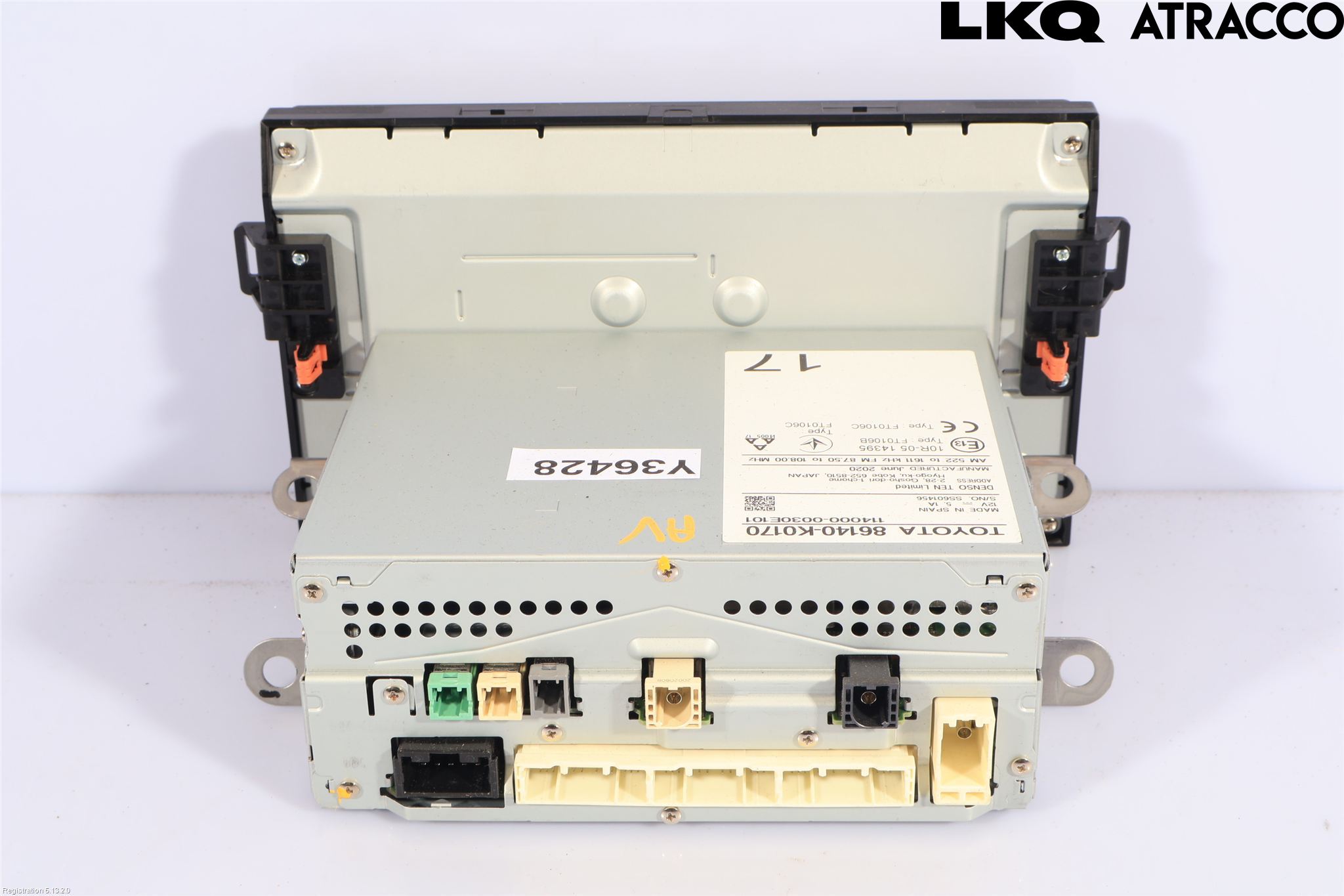 Toyota YARIS XP21 20- Cd Radio - Multimediapanel