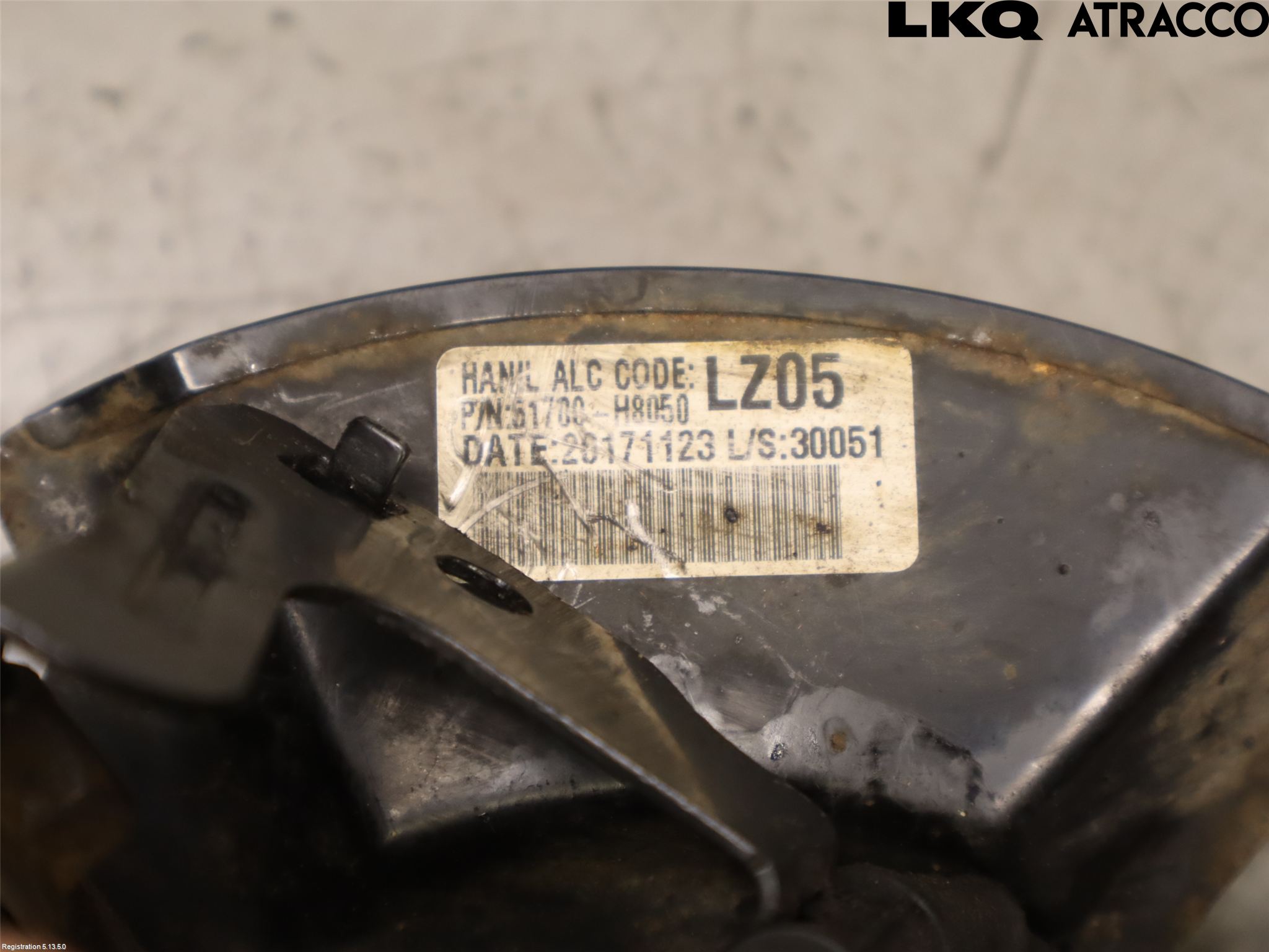 Kia RIO 17- Styrspindel Lagerhus Vä