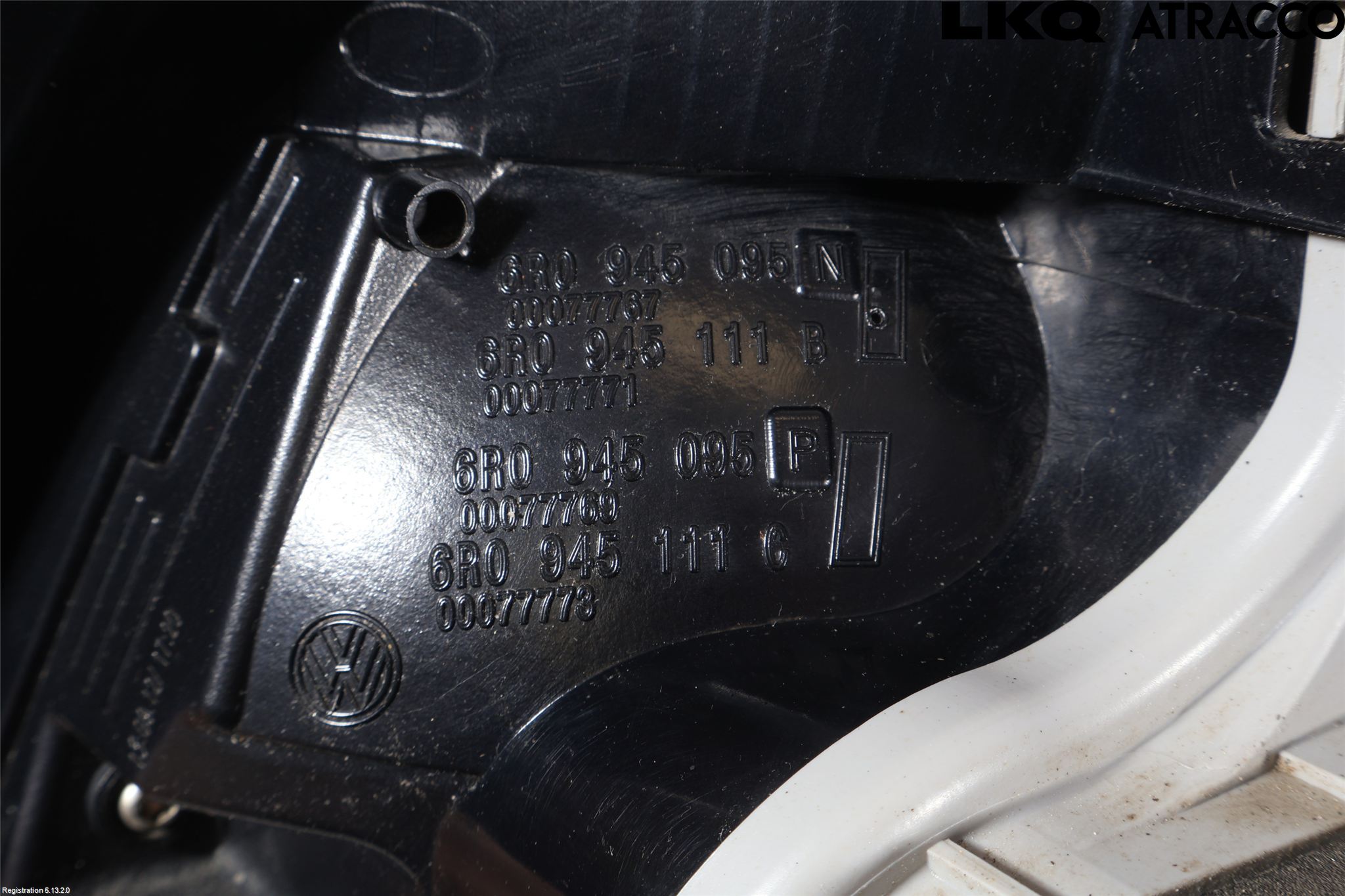 Volkswagen VW POLO 10-17 Bakljus Vänster
