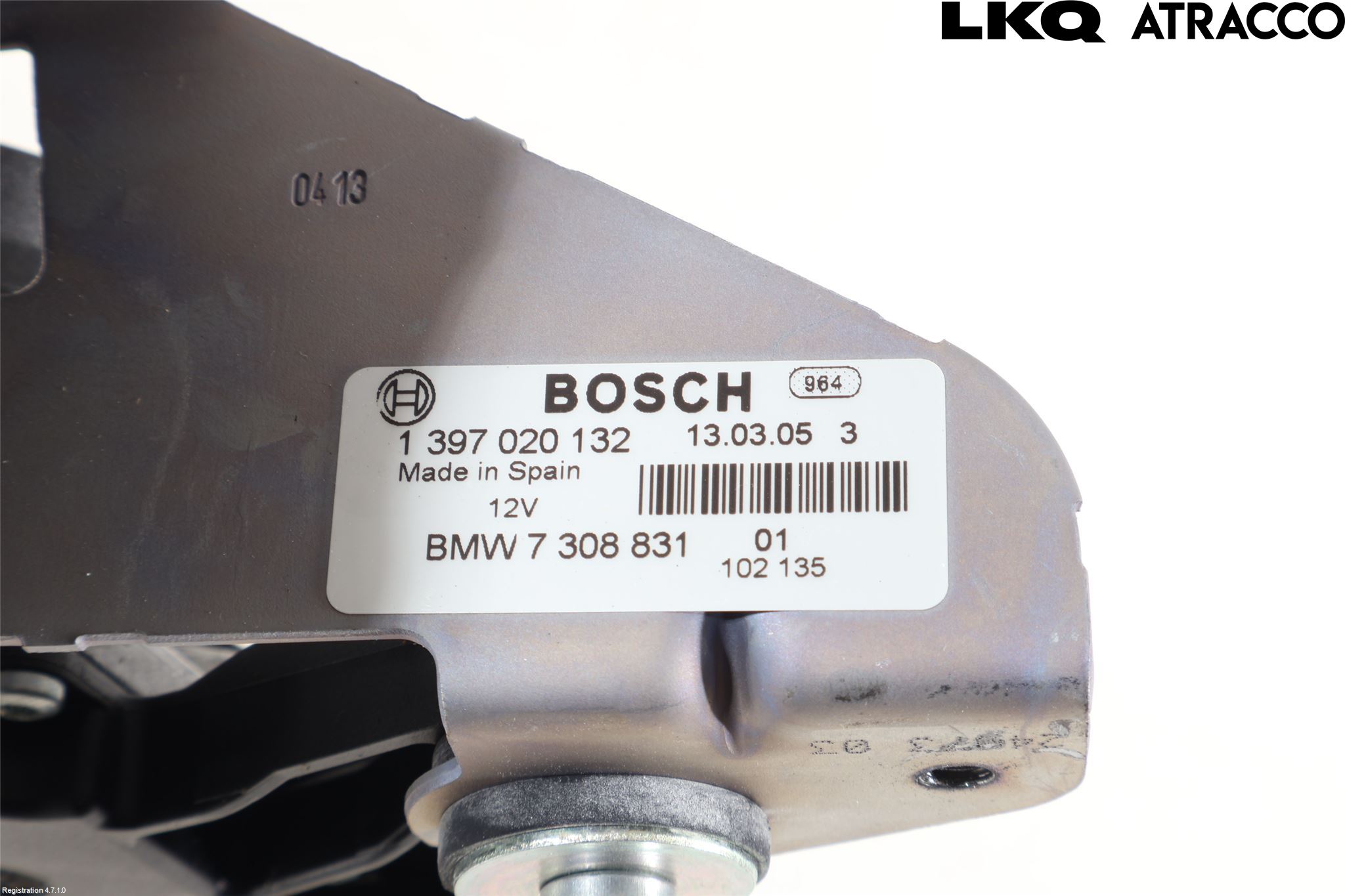 BMW 3 F30/F31/F80 12-19 Torkarmotor Baklucka