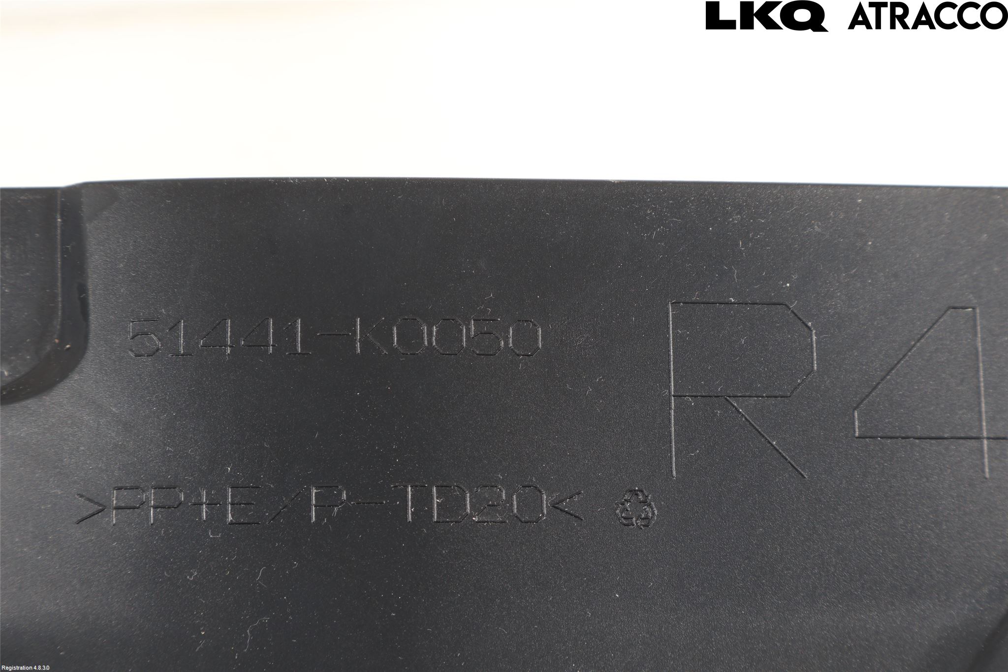 Mazda 2 KB Hybrid 22- Hasplåt Plåt-Plast