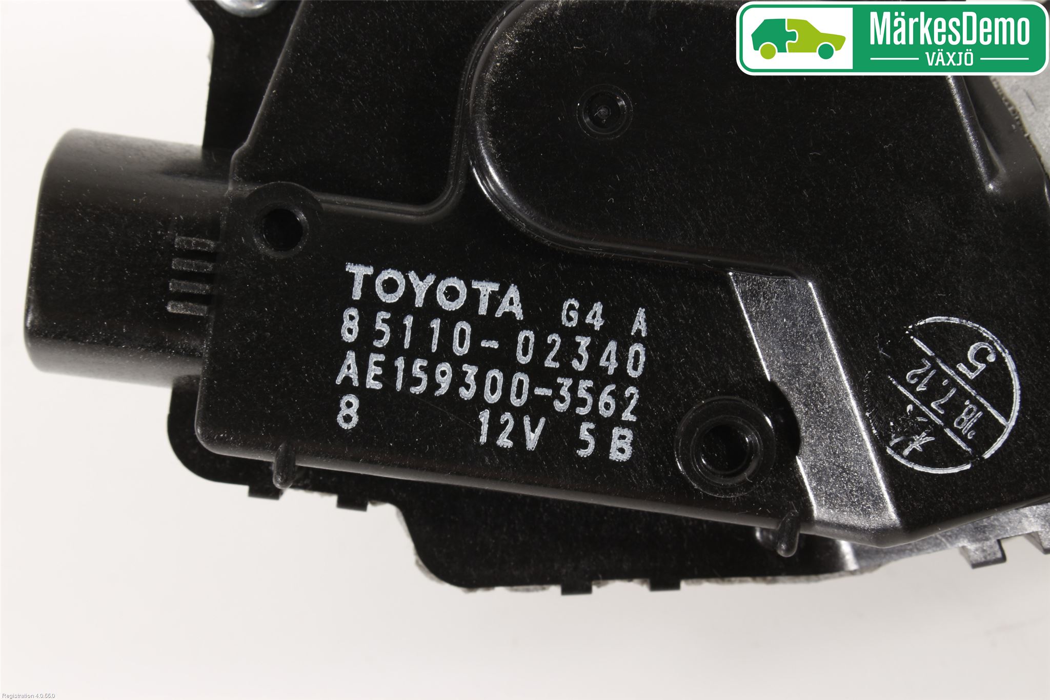 Toyota AURIS 13-19 Torkarmotor Vindruta