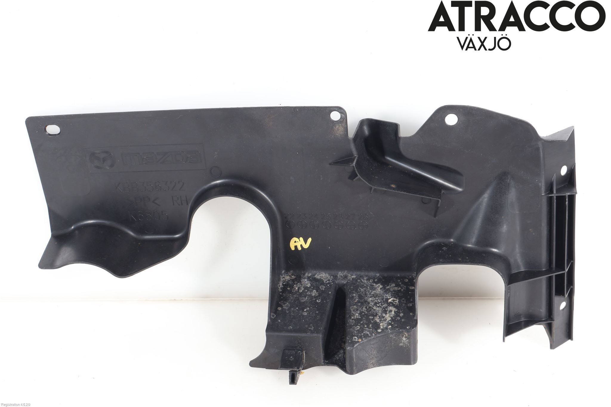 Mazda CX-60 22- Deflektor Plåt-Plast Kylning