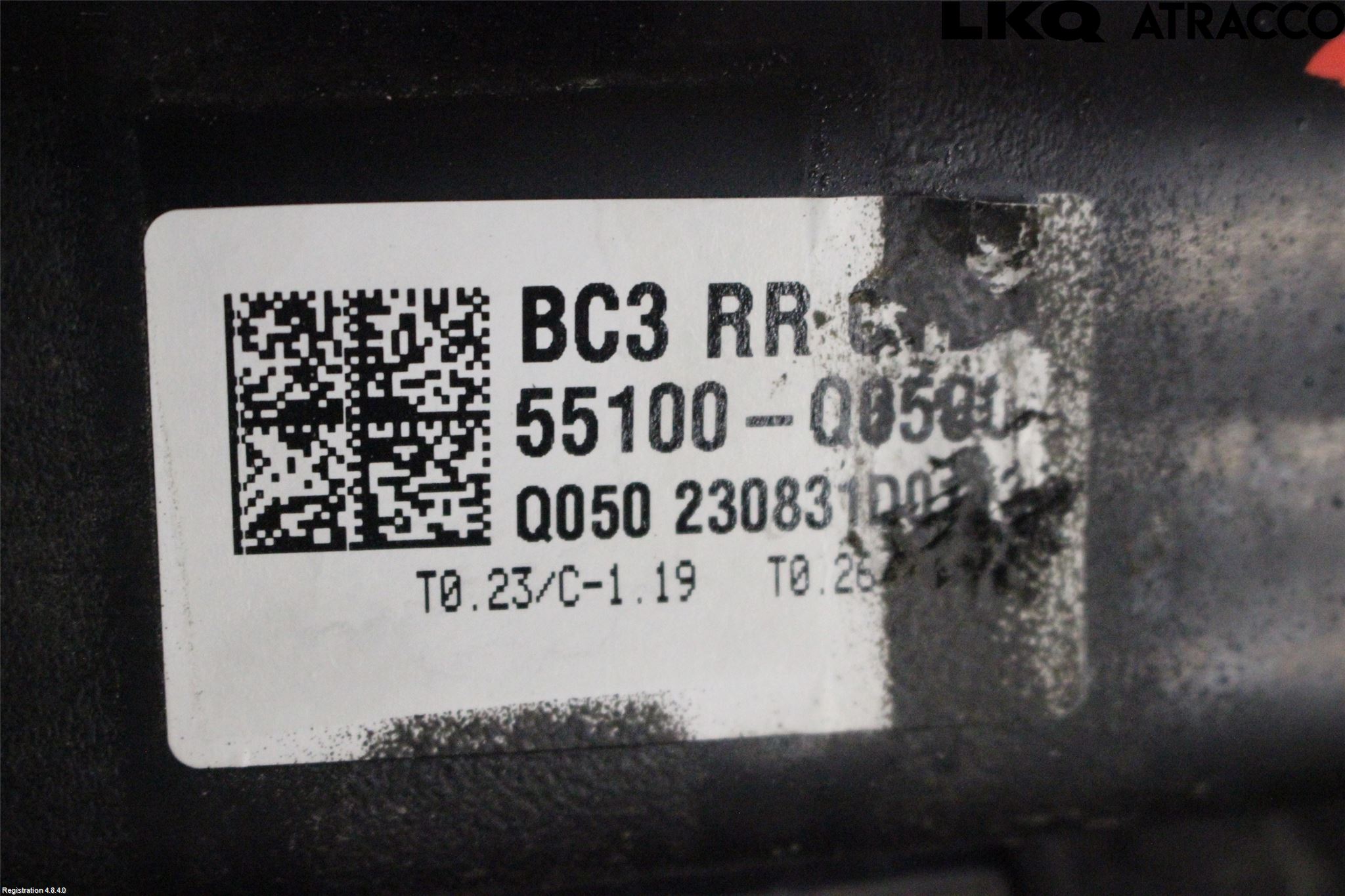 Hyundai BAYON BC3 21- Bakaxelbalk