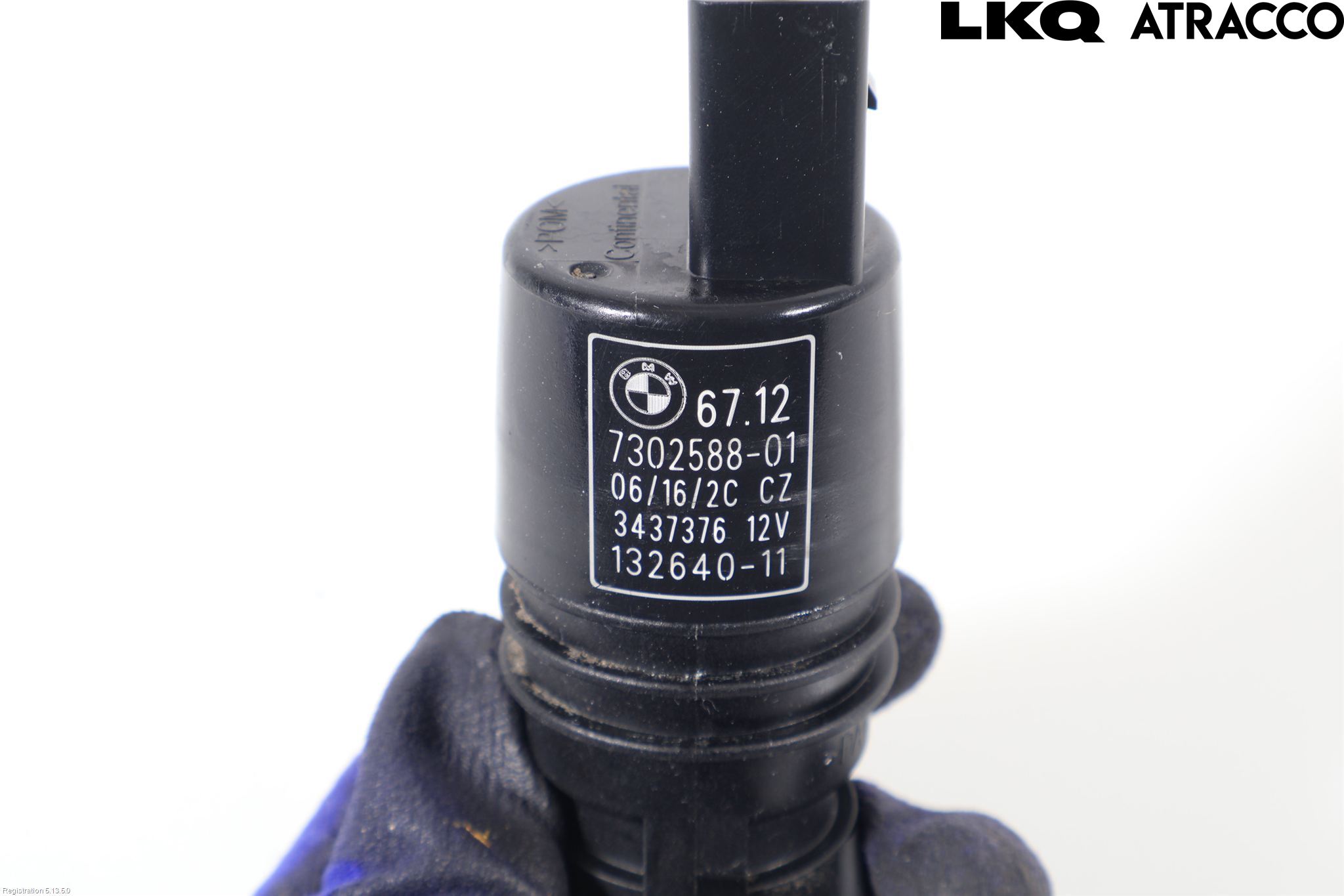 BMW 3 F30/F31/F80 12-19 Spolarpump Baklucka