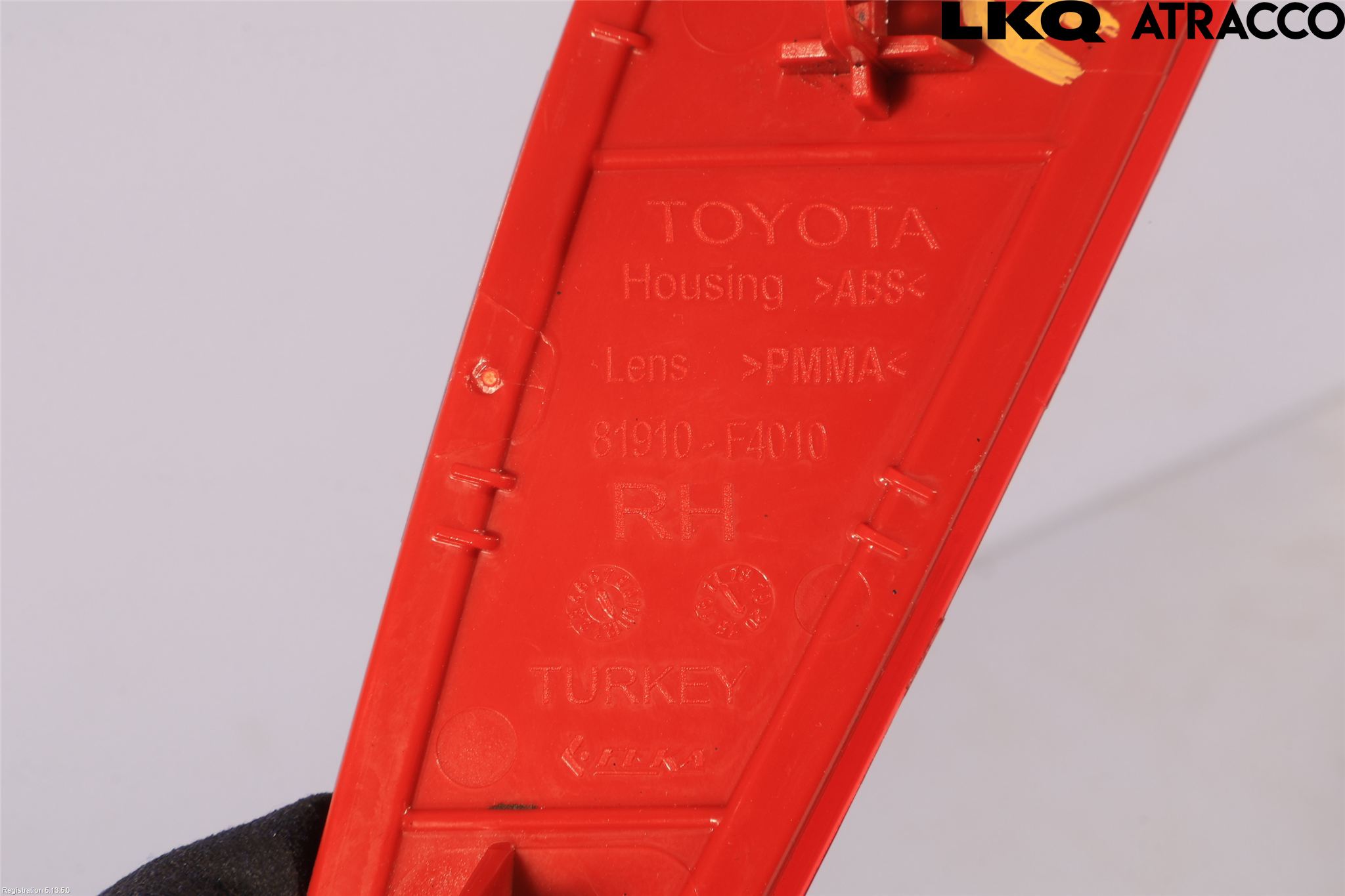 Toyota YARIS XP21 20- Dimljus/Reflex Bak