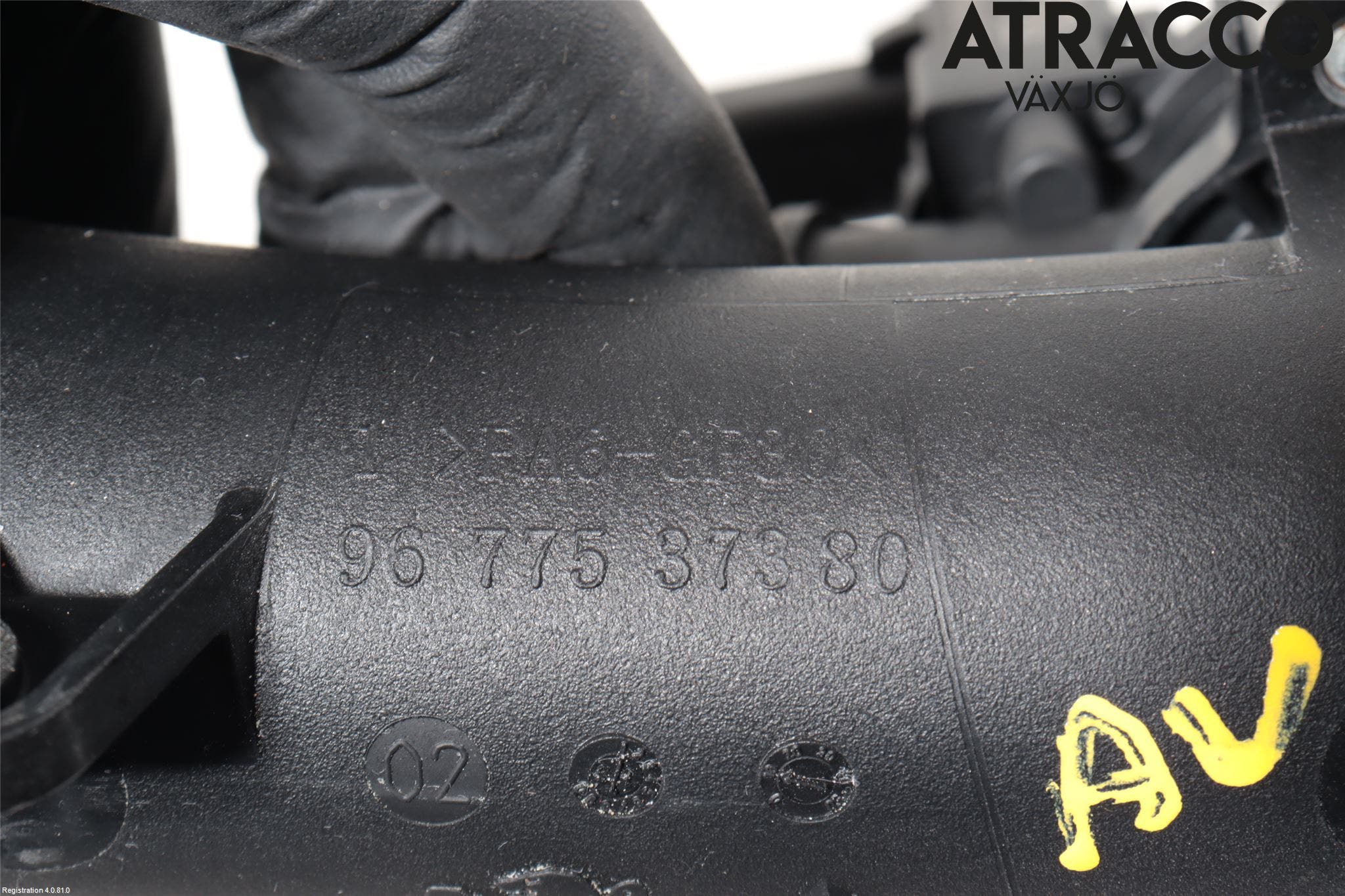 Peugeot 308 14-21 Laddluft-Intercoolerrör