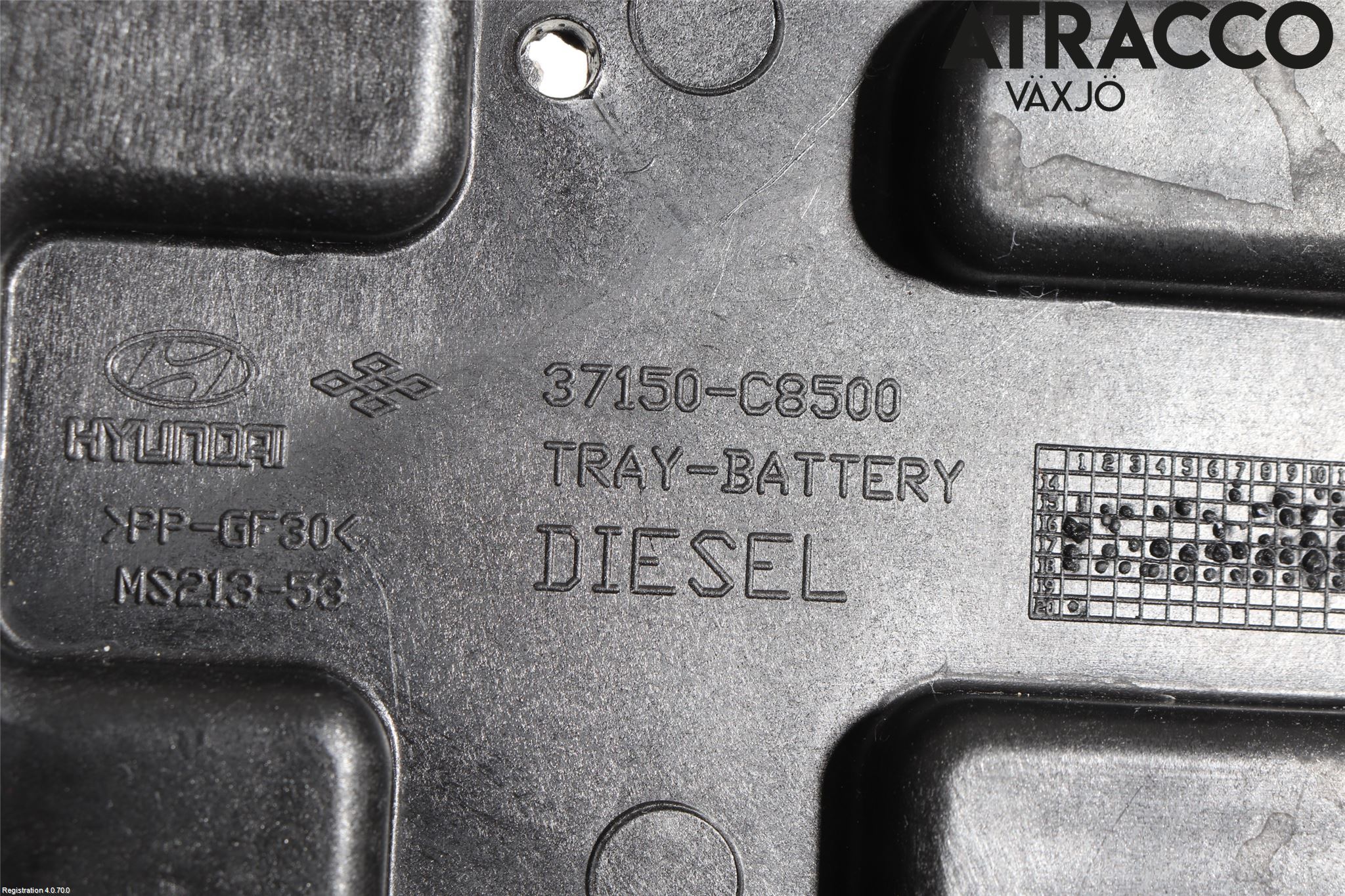 Hyundai i20 GB 15-20 Batterilåda-Fäste-Hållare