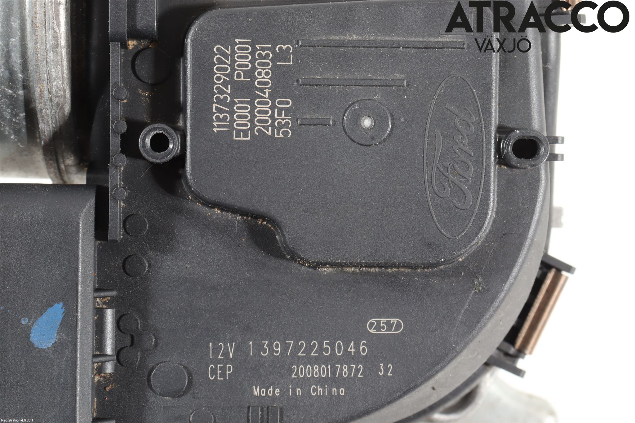 Ford FIESTA (VII) 18-23 Torkarmotor Vindruta
