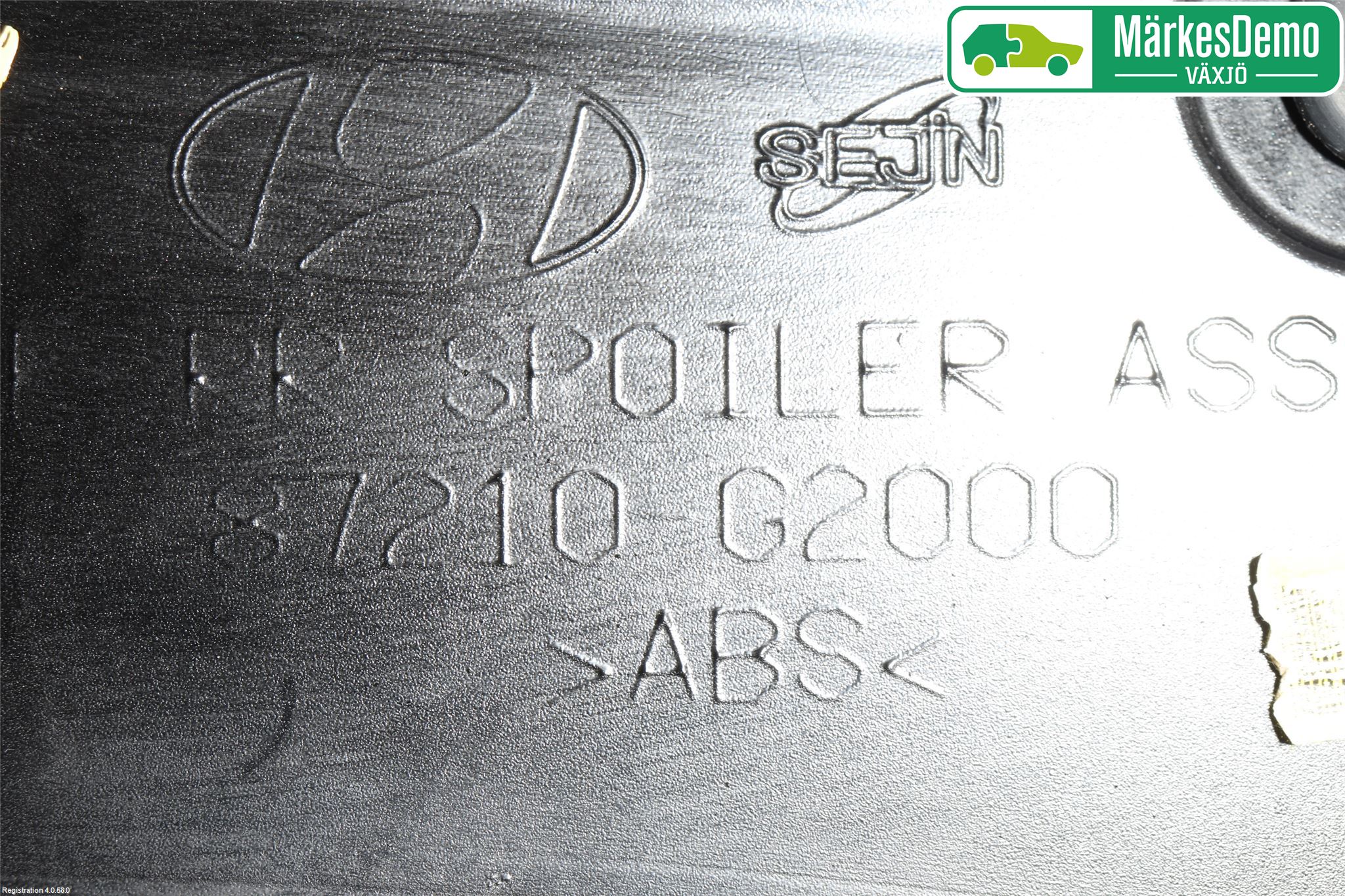 Hyundai IONIQ AE 17-22 Spoiler Baklucka