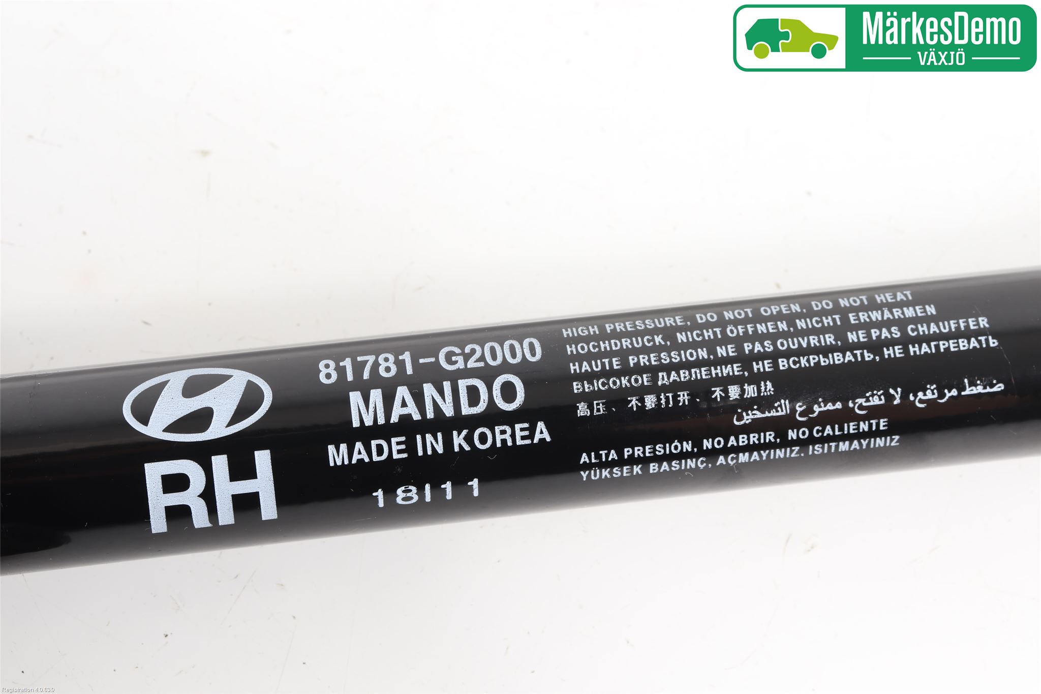 Hyundai IONIQ AE 17-22 Gasfjäder Baklucka