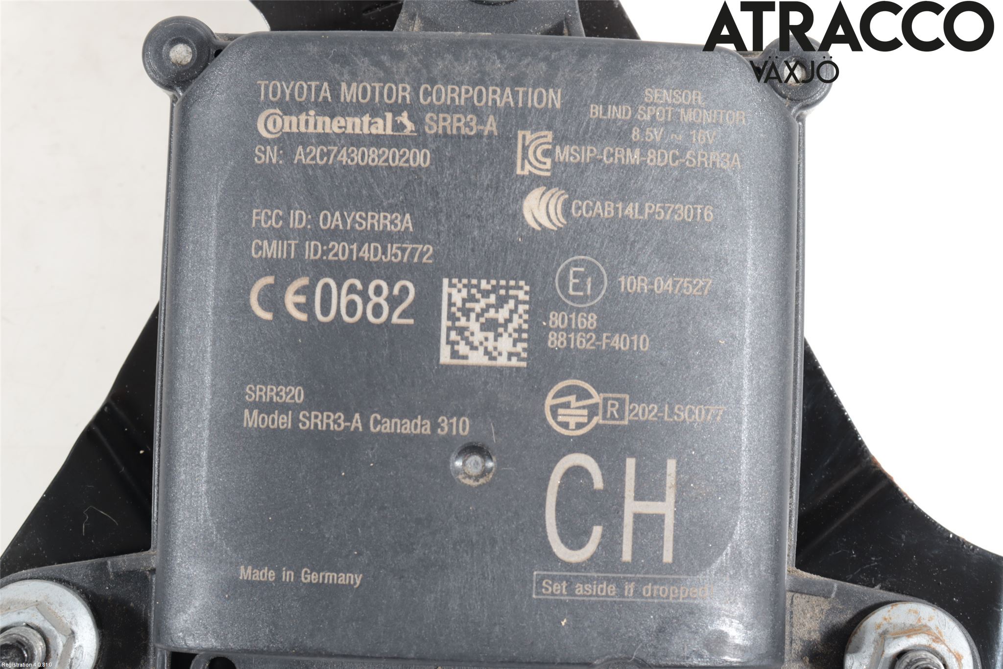 Toyota C-HR 16-23 Sensor Aktivt Kollisionsskydd