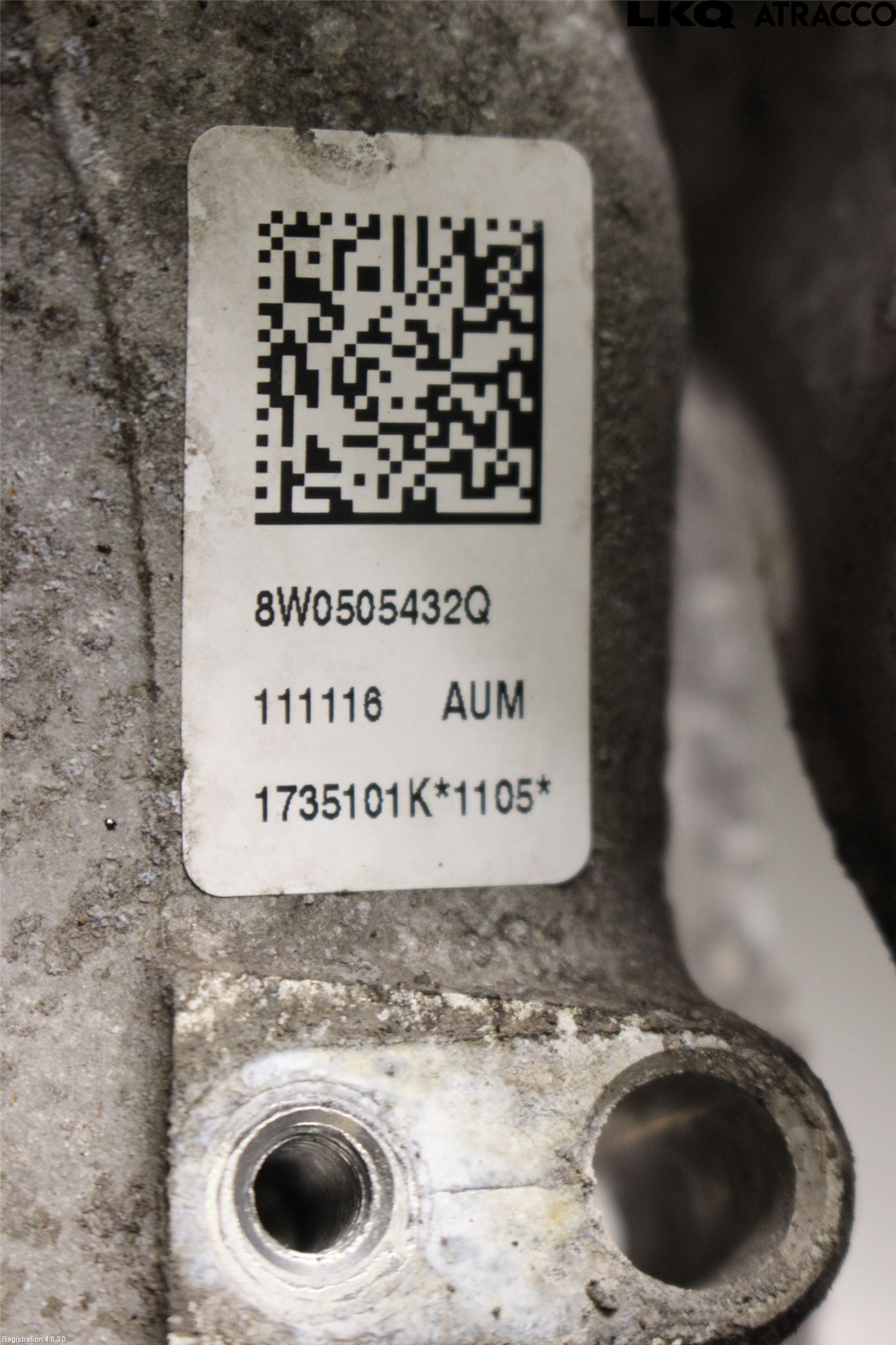 Audi A4/S4 B9 16-19 Hjullagerhus-Spindel Hö B