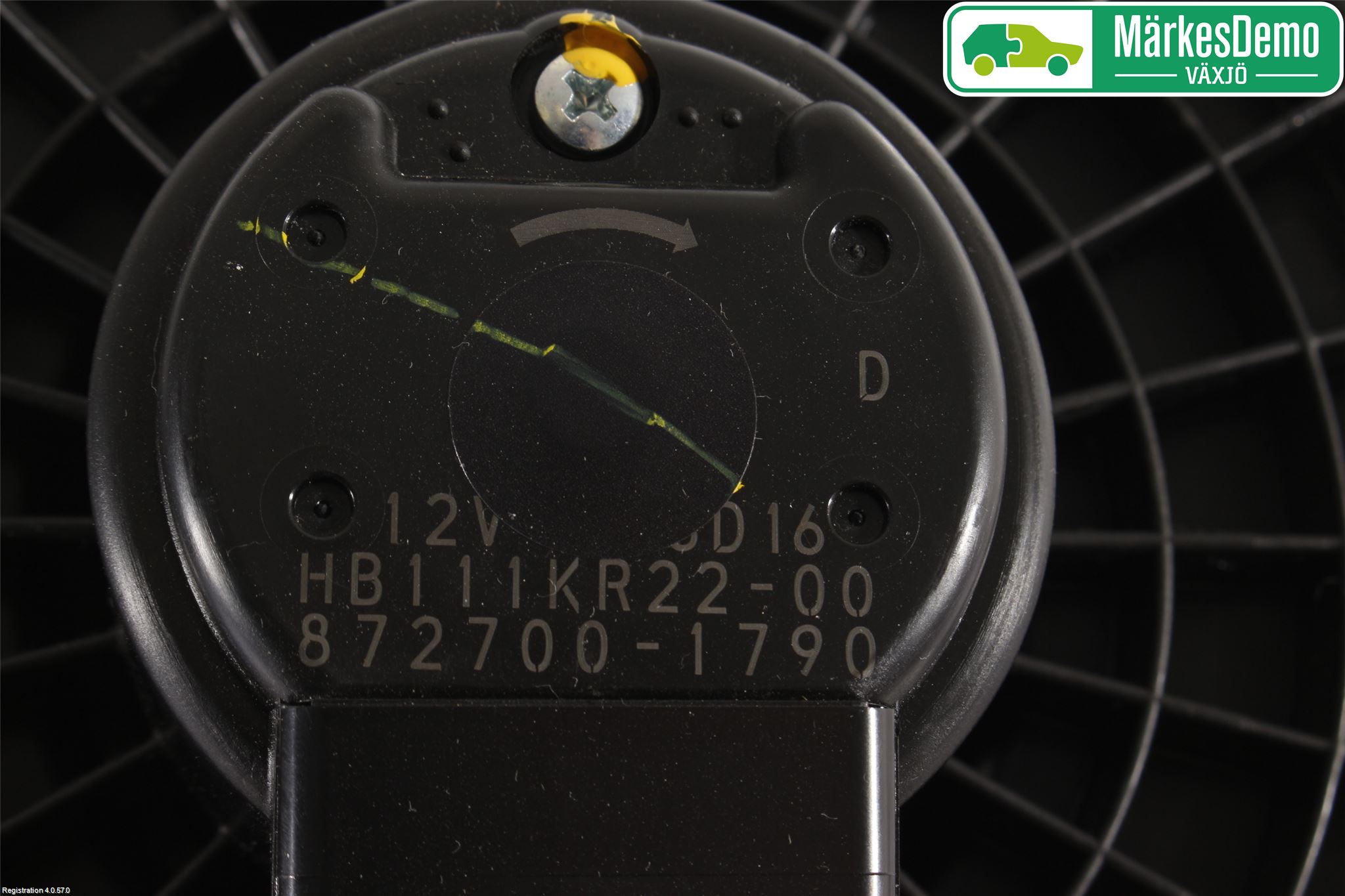 Mazda 3 III 14-19 Värmefläkt