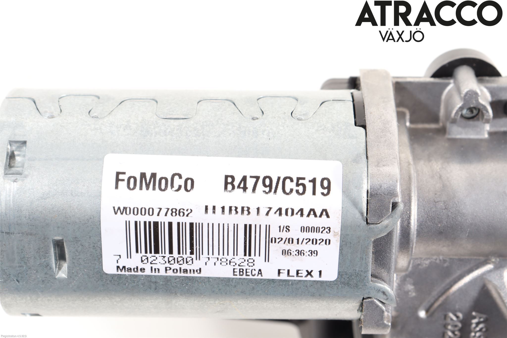 Ford FIESTA (VII) 18-23 Torkarmotor Baklucka