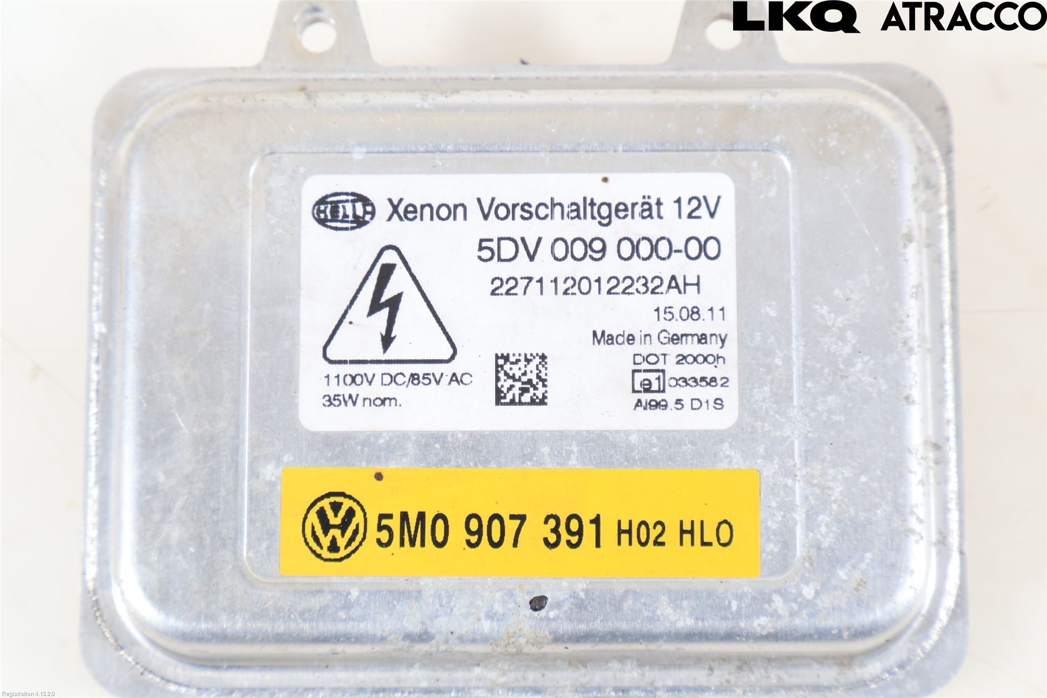 Volkswagen VW GOLF PLUS/CROSS GOLF 04-14 Styrenhet Strålkastare