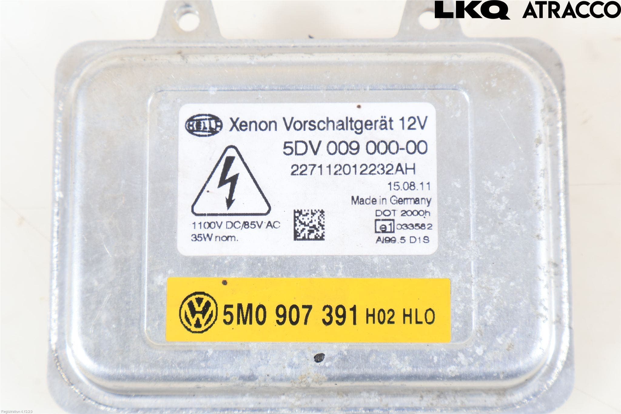 Volkswagen VW GOLF PLUS/CROSS GOLF 04-14 Styrenhet Strålkastare