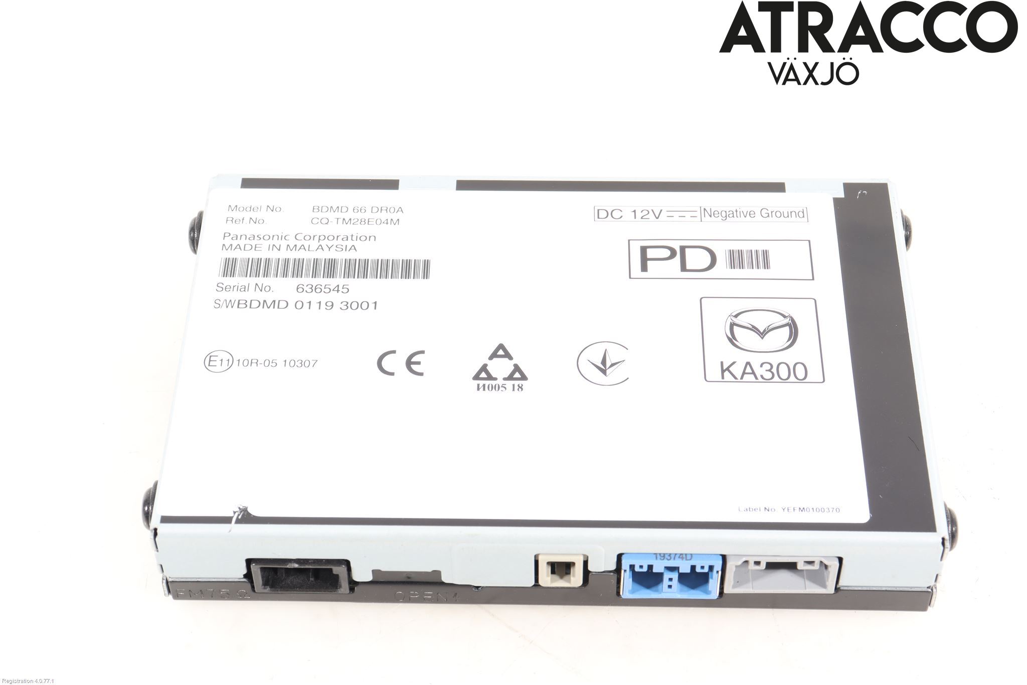 Mazda CX-30 20- Cd Radio - Multimediapanel