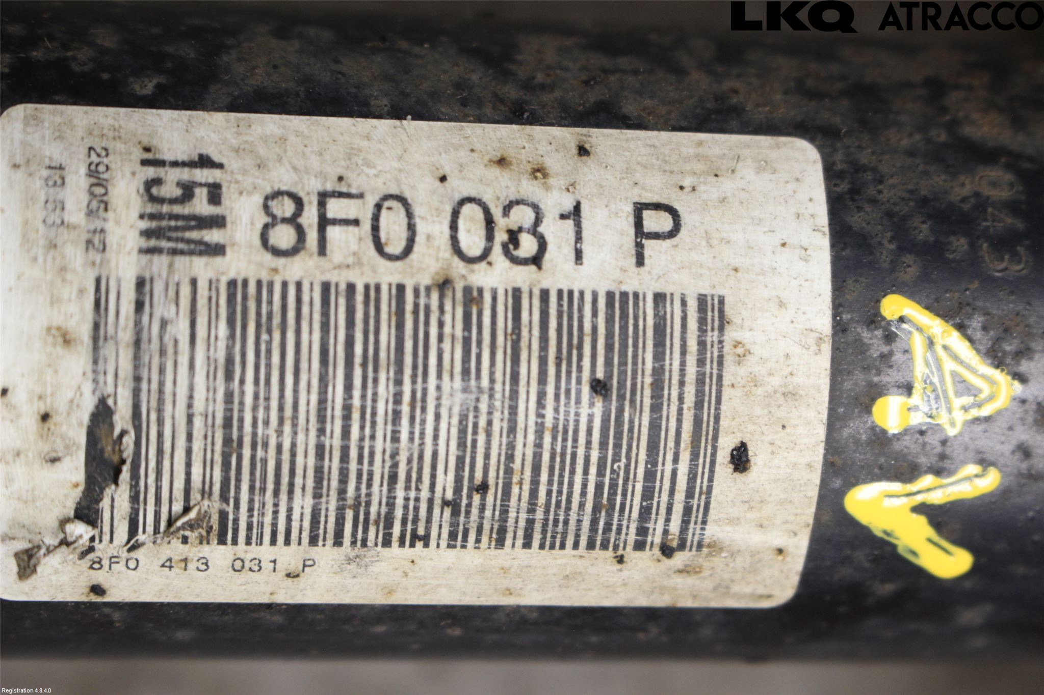 Audi A5 07-16 Fjäderben Fram Höger