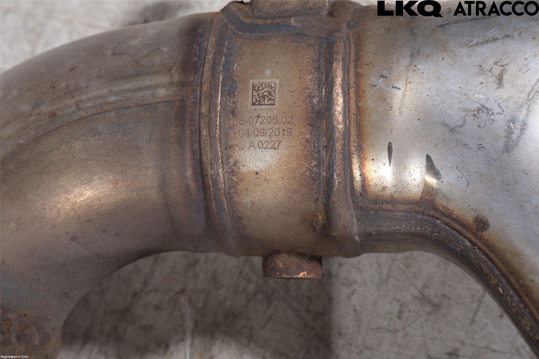 BMW 5 G30/G31/F90 17-23 Avgas Bakre Dämpare