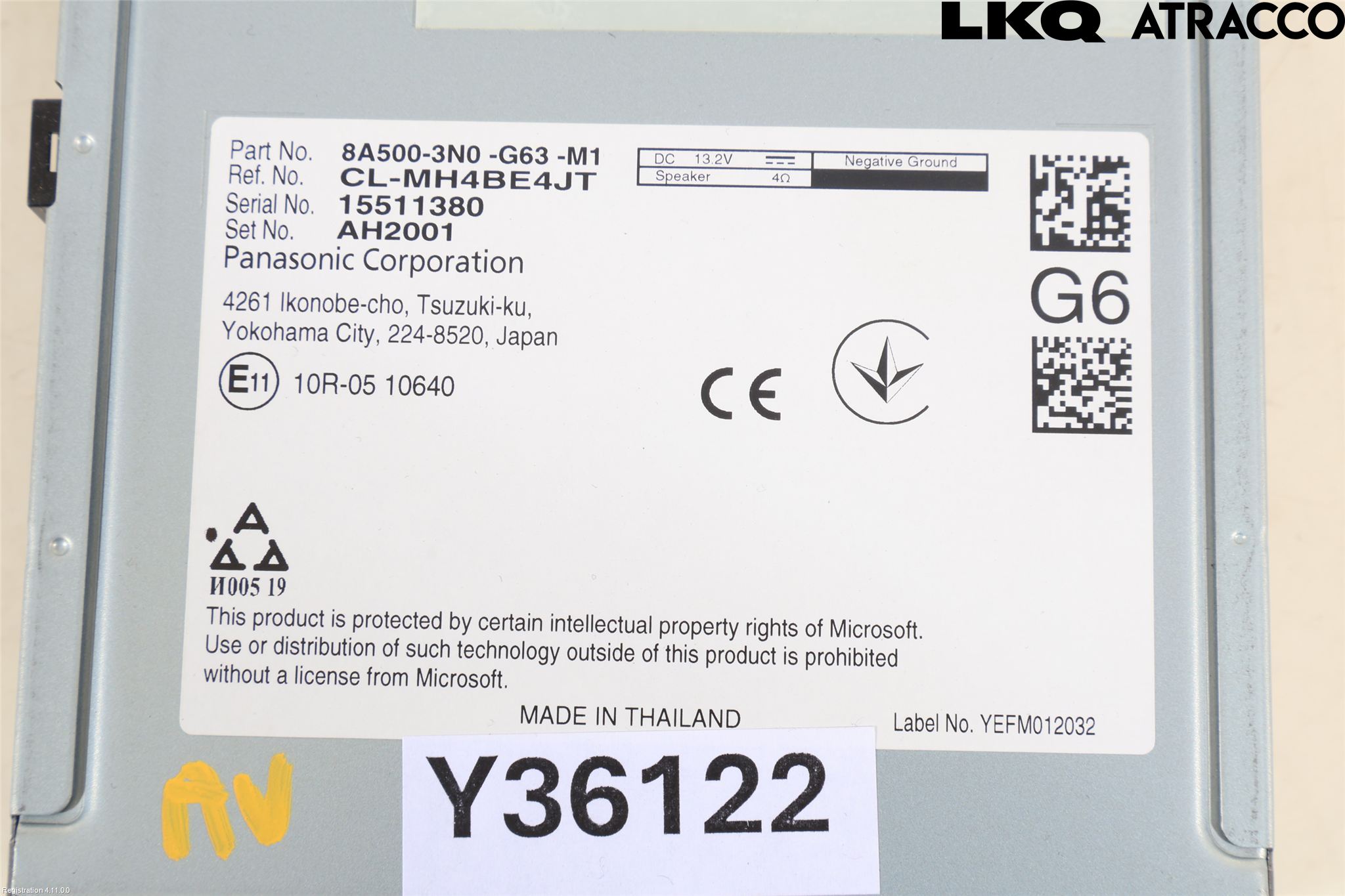 Honda HR-V 21- Cd Radio - Multimediapanel
