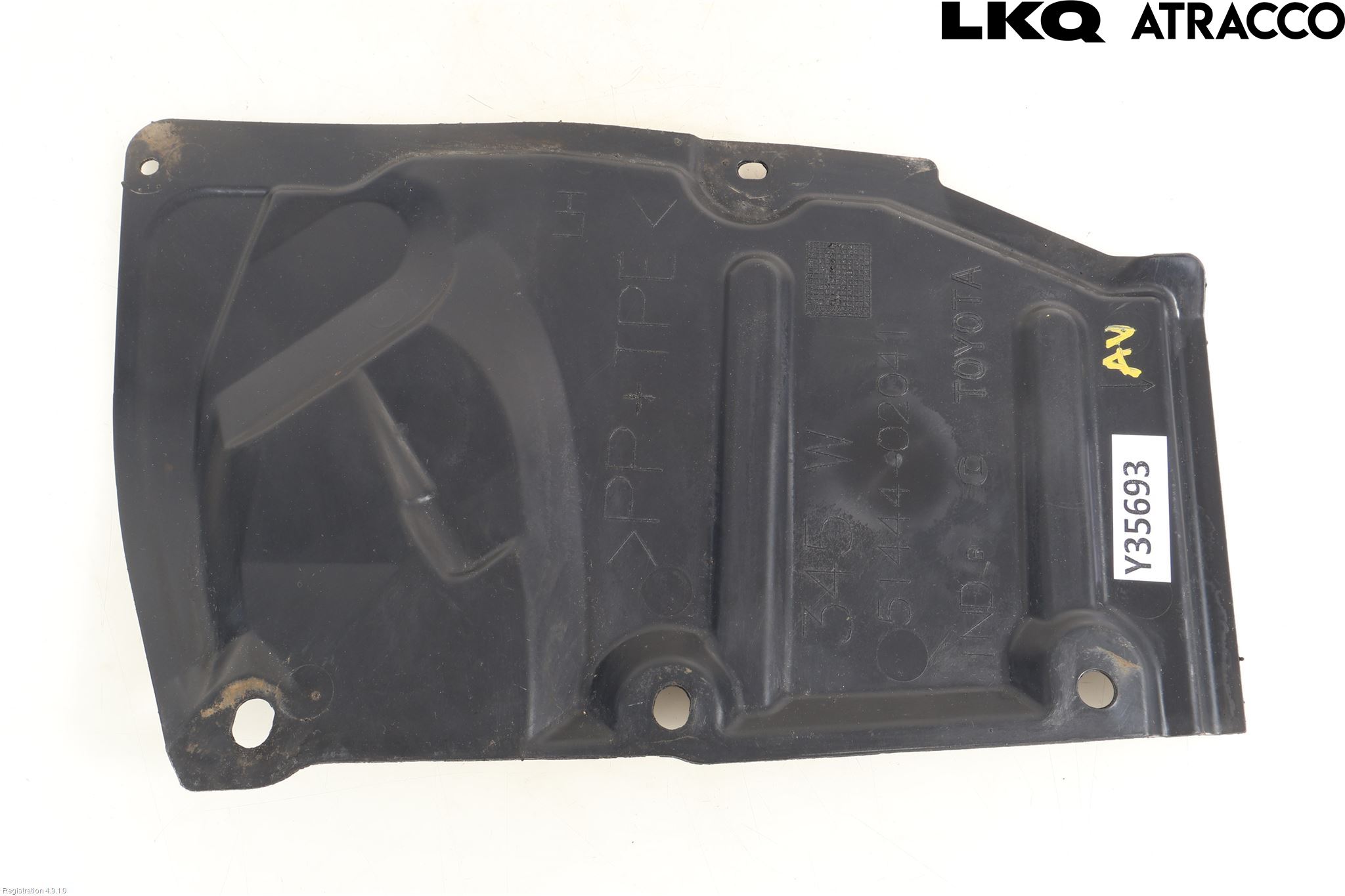 Toyota AVENSIS 09-15 Hasplåt Plåt-Plast