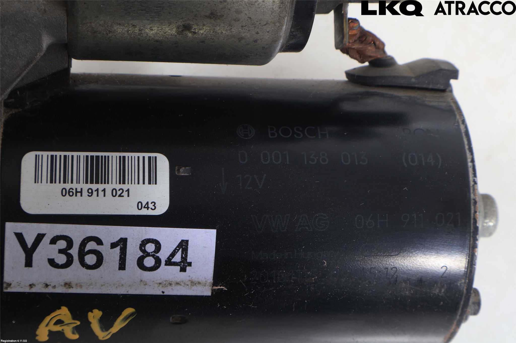 Audi A4/S4 08-11 Startmotor