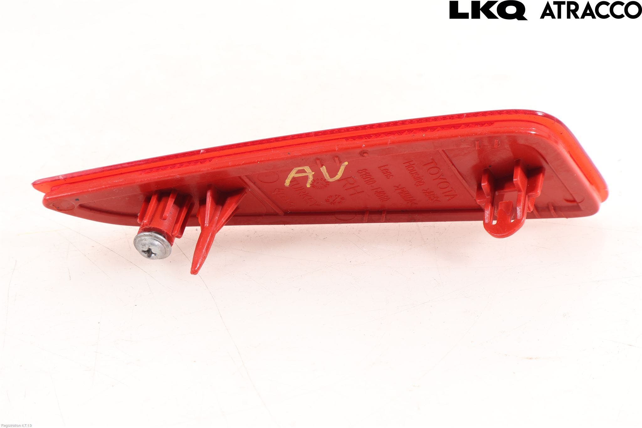 Toyota C-HR 16-23 Dimljus/Reflex Bak