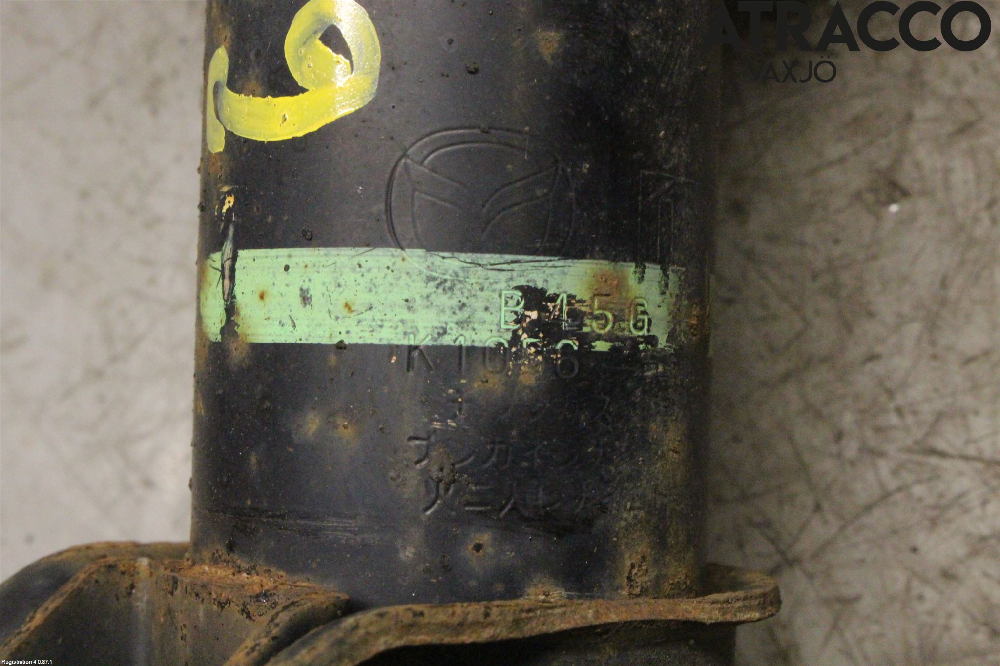 Mazda 3 III 14-19 Fjäderben Fram Höger