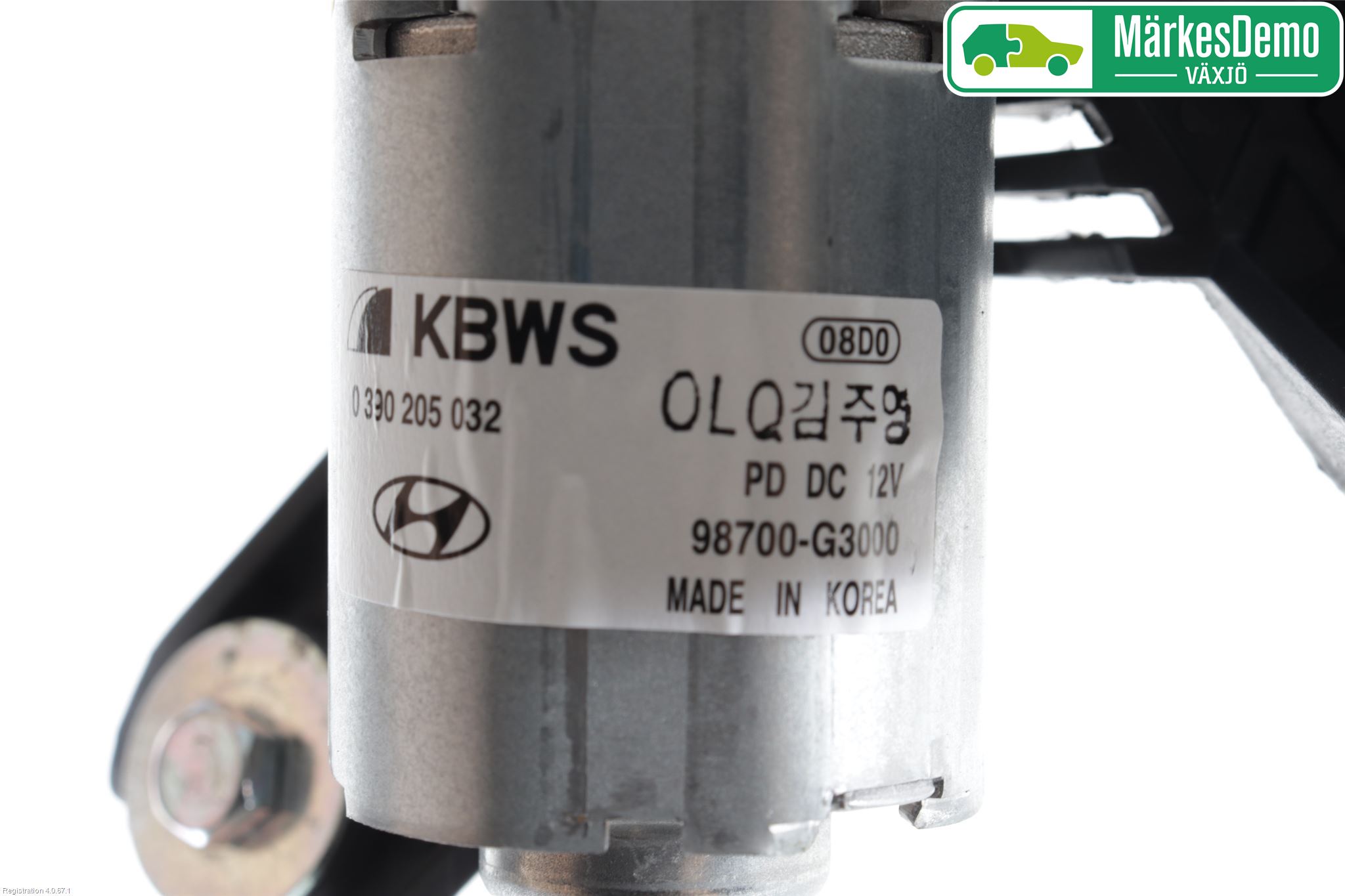 Hyundai i30 PD 17- Torkarmotor Baklucka