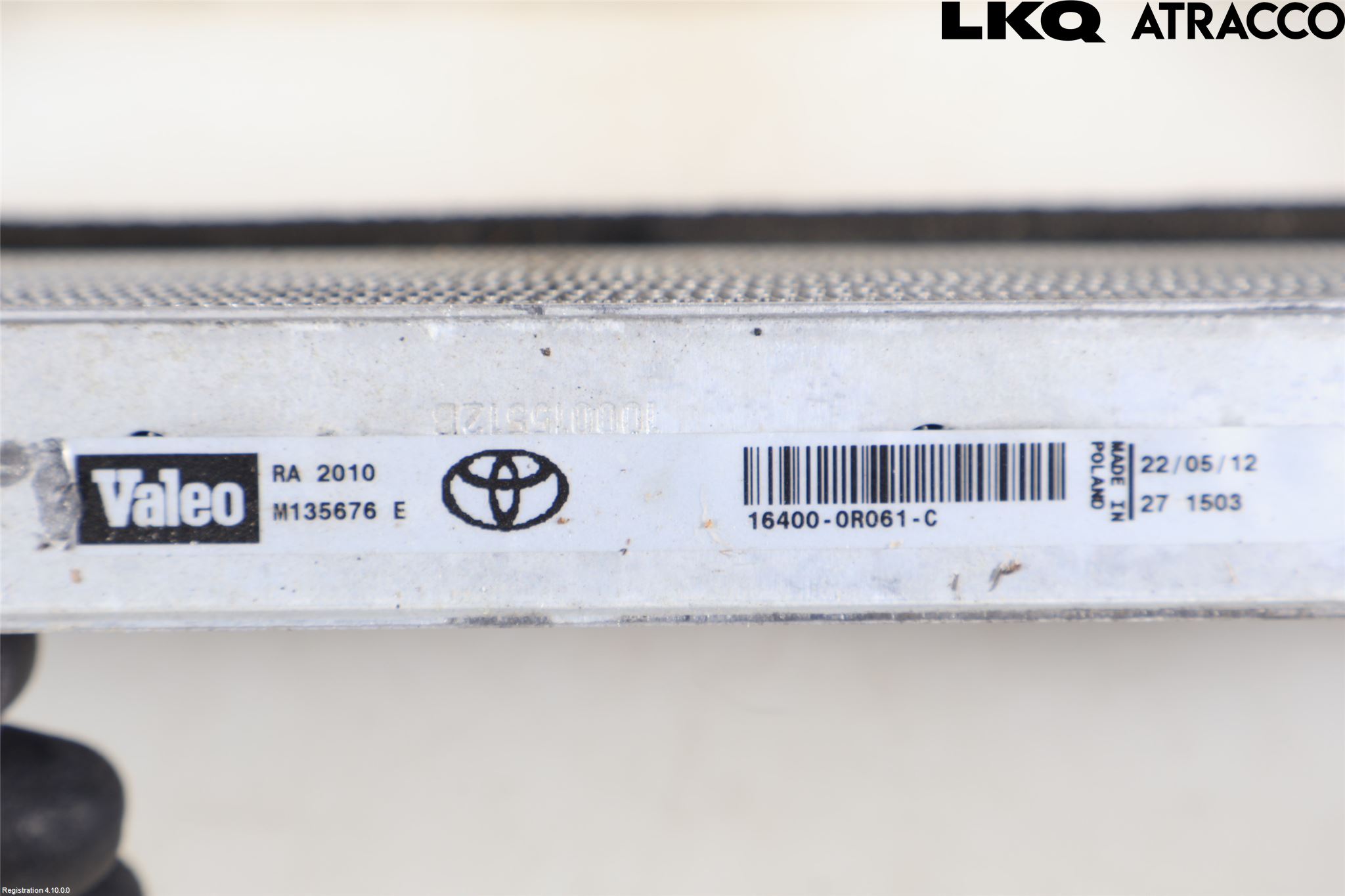 Toyota AVENSIS 09-15 Kylare Man