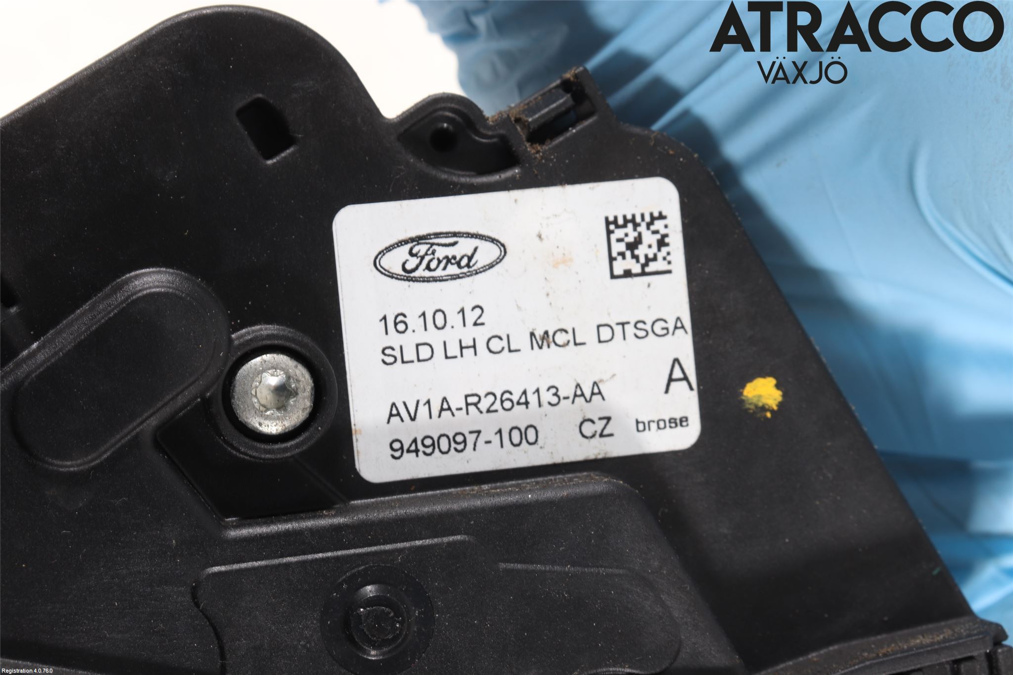 Ford B-MAX 12-17 Låskista-Dörrlås