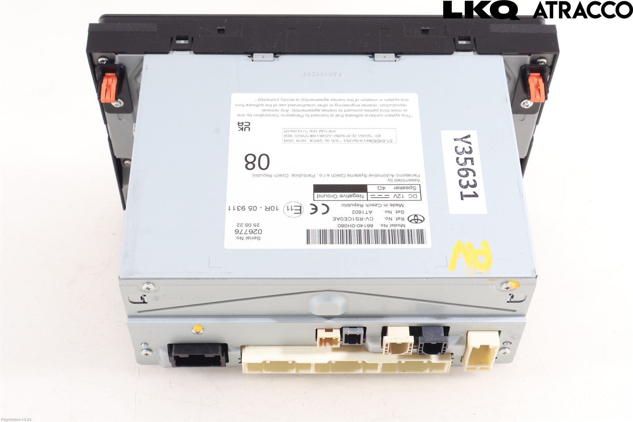 Toyota AYGO X AB70 22- Cd Radio - Multimediapanel