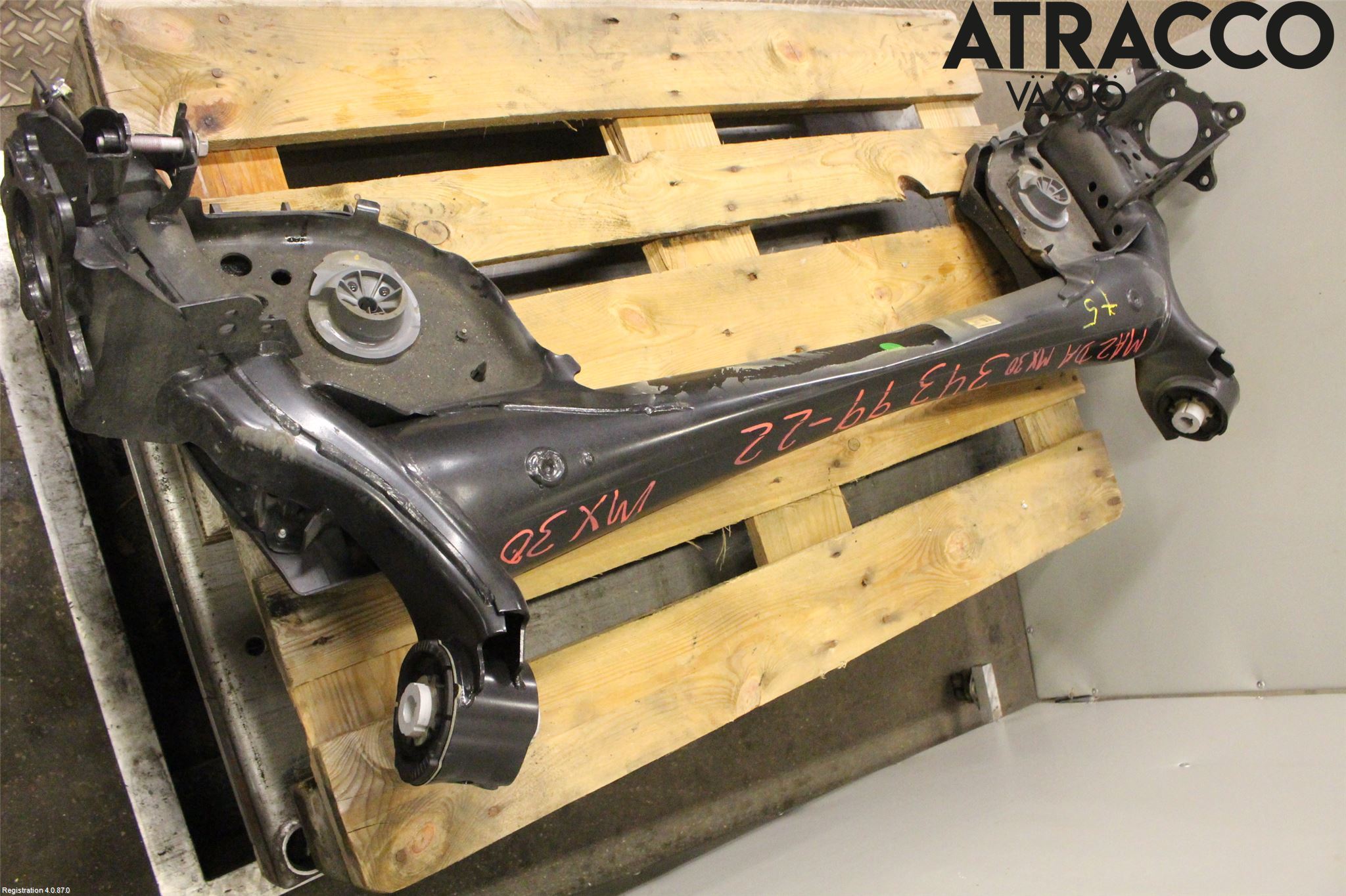 Mazda MX-30 20- Bakaxelbalk