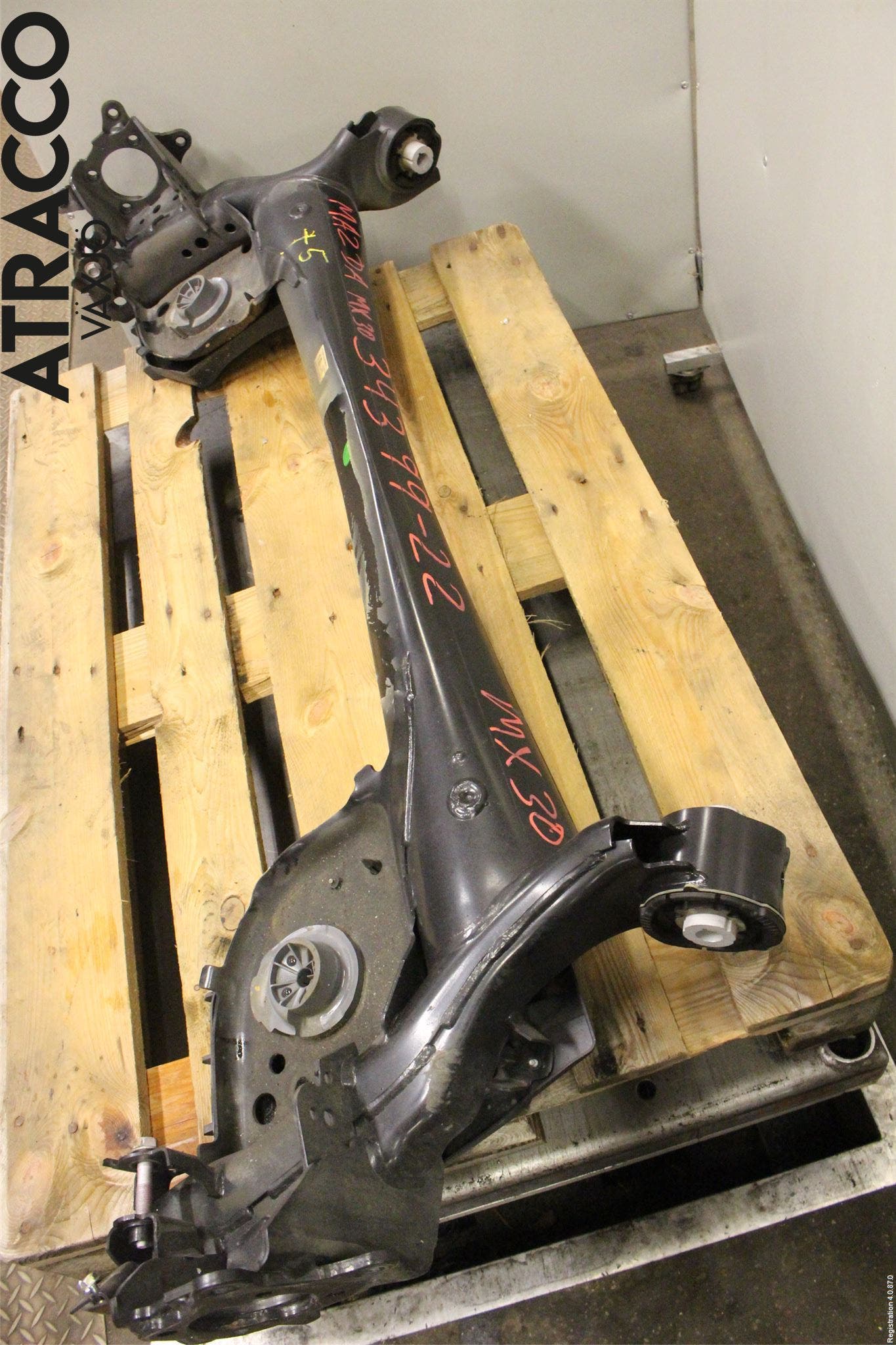 Mazda MX-30 20- Bakaxelbalk