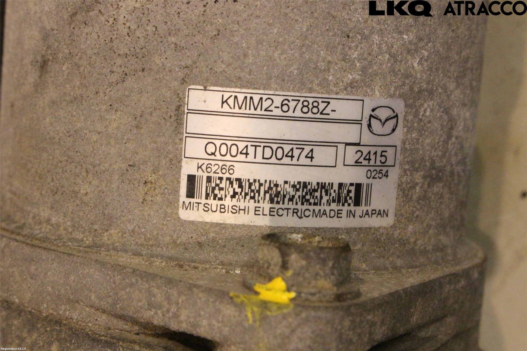 Mazda CX-60 22- Styrväxel Servo -Snäcka