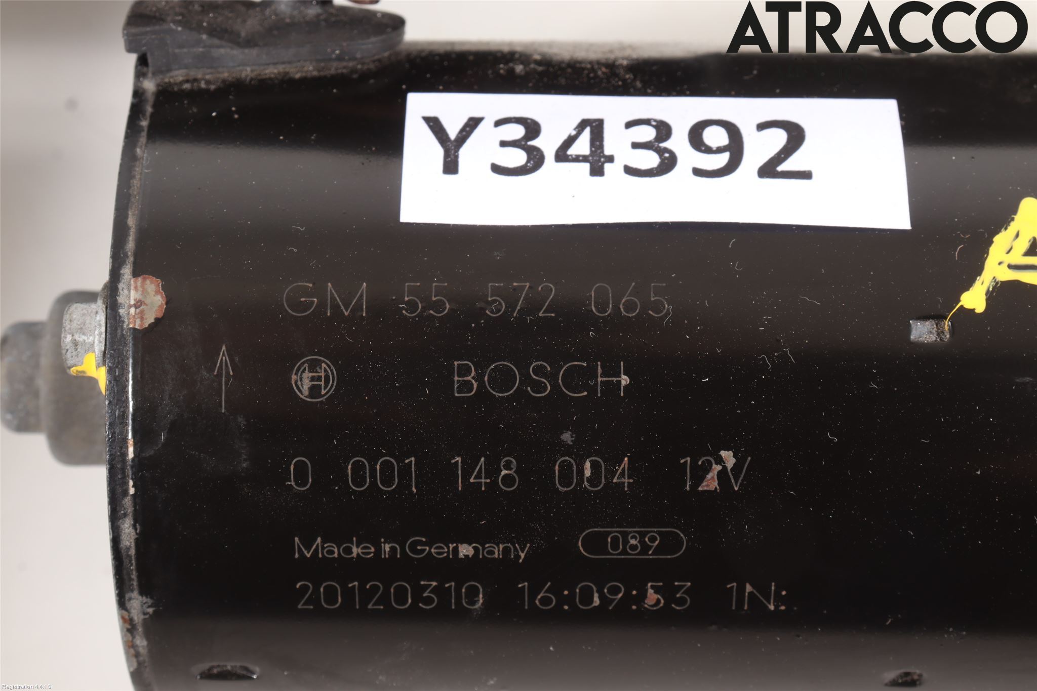 Opel INSIGNIA 09-16 Startmotor Diesel