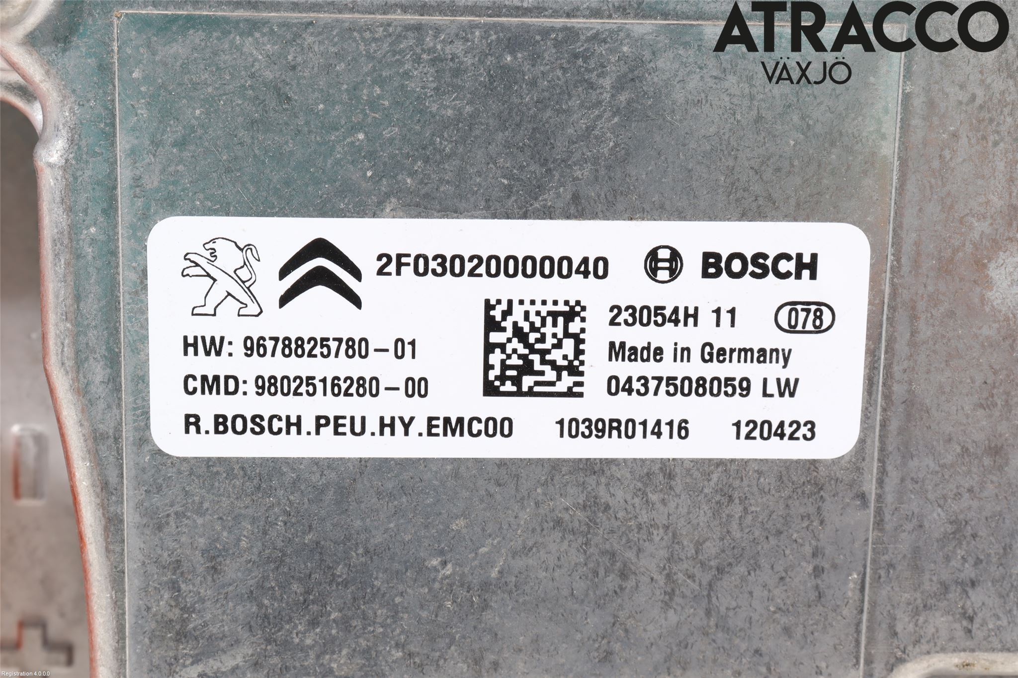Peugeot 3008 09-16 Hybridconverter