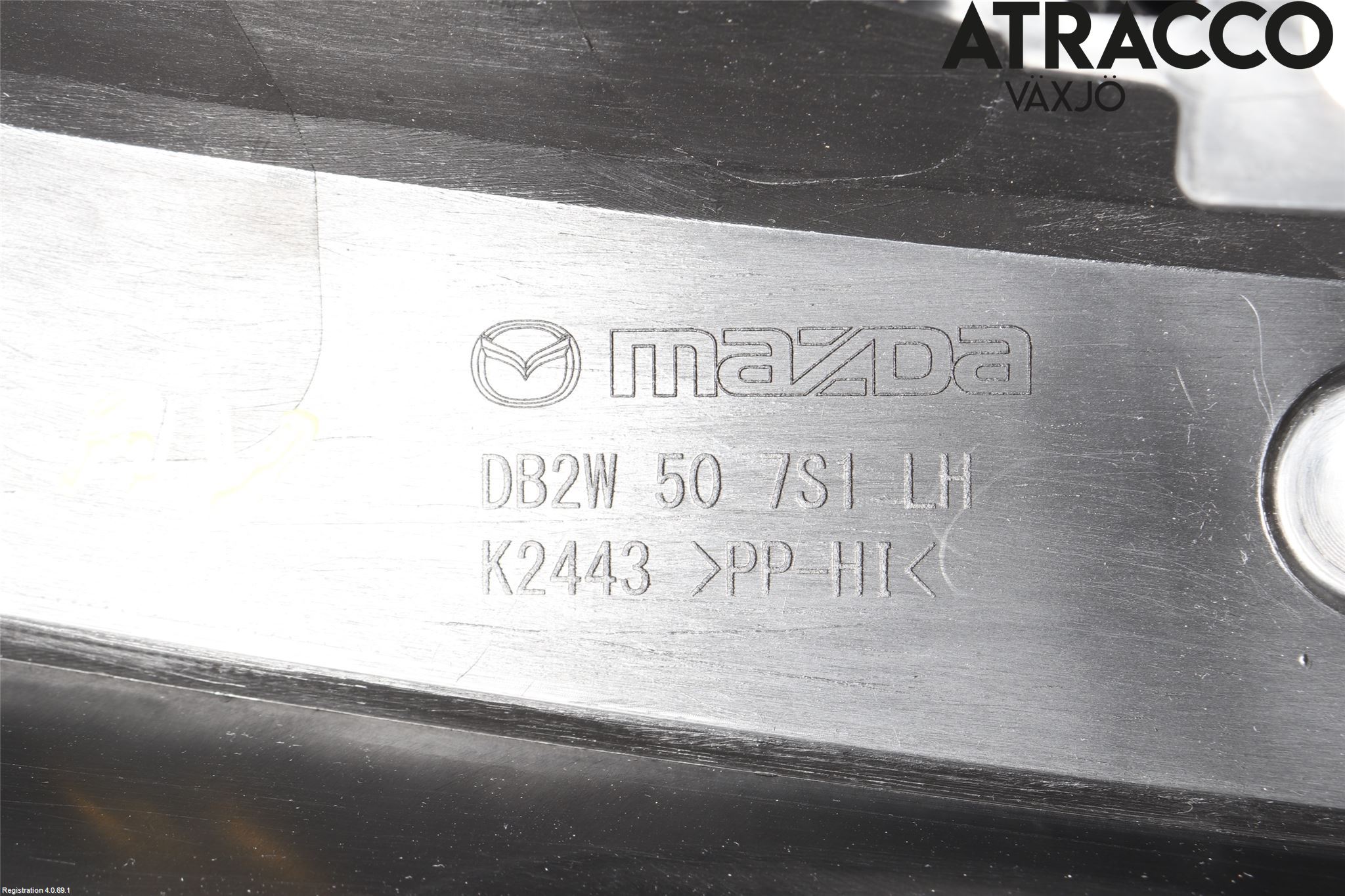 Mazda CX-3 Torpedplåt-Torpedplast