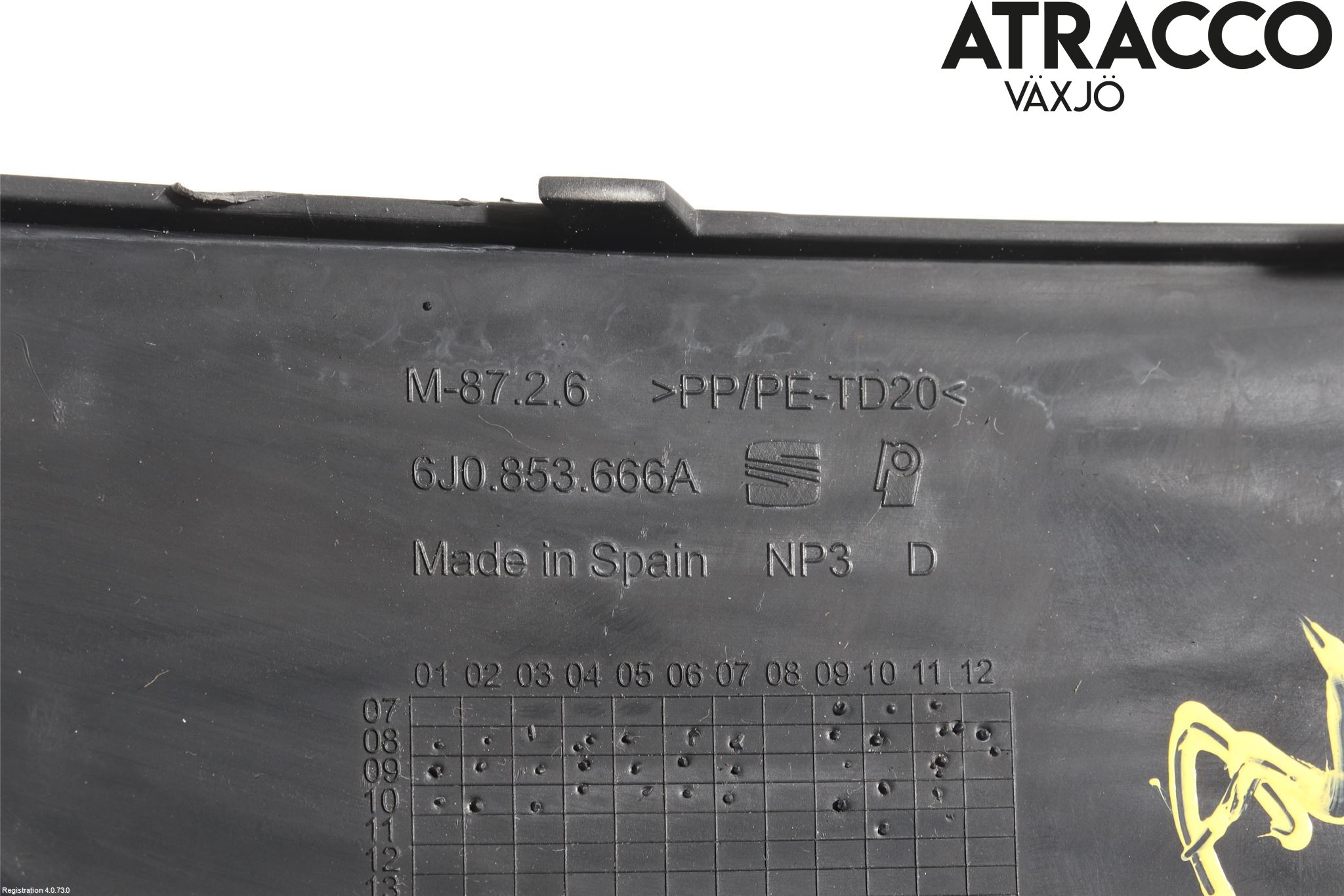 Seat IBIZA IV 08-16 Dimljussarg Fram