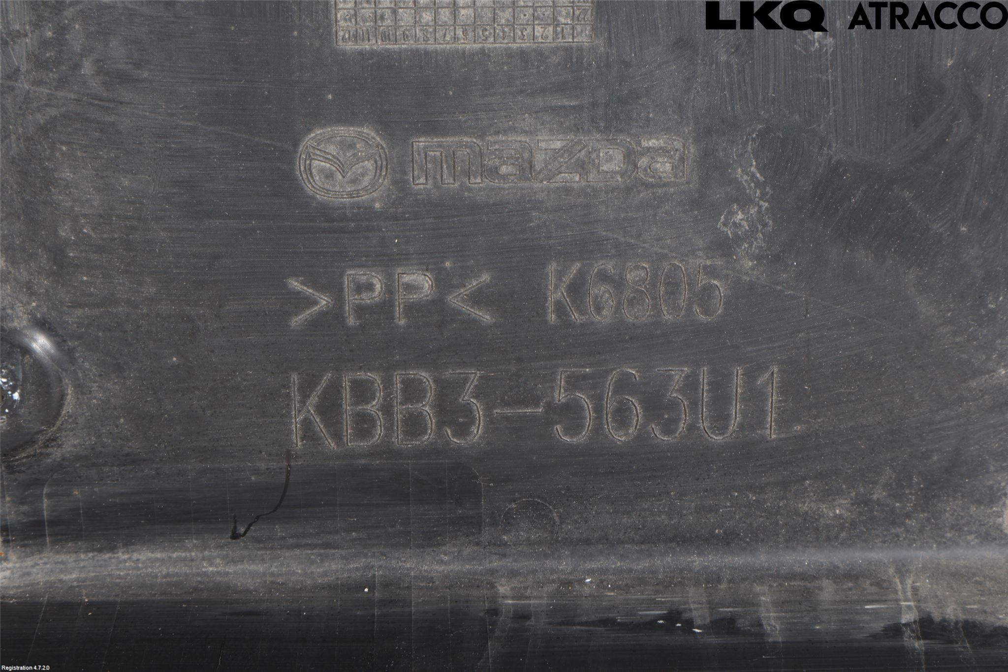 Mazda CX-60 22- Hasplåt Plåt-Plast