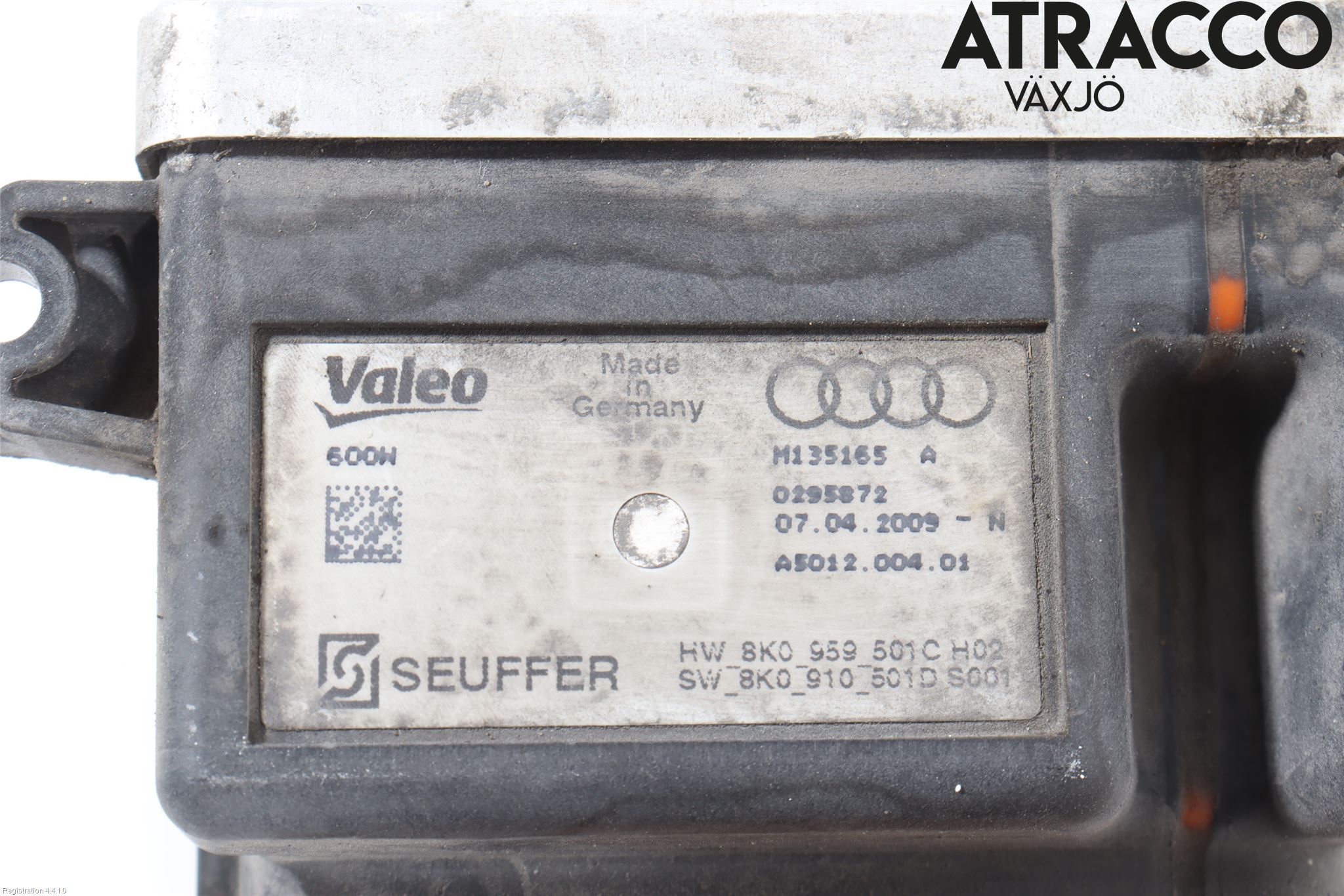 Audi A4 ALLROAD 09-16 Kylfläktsmotstånd