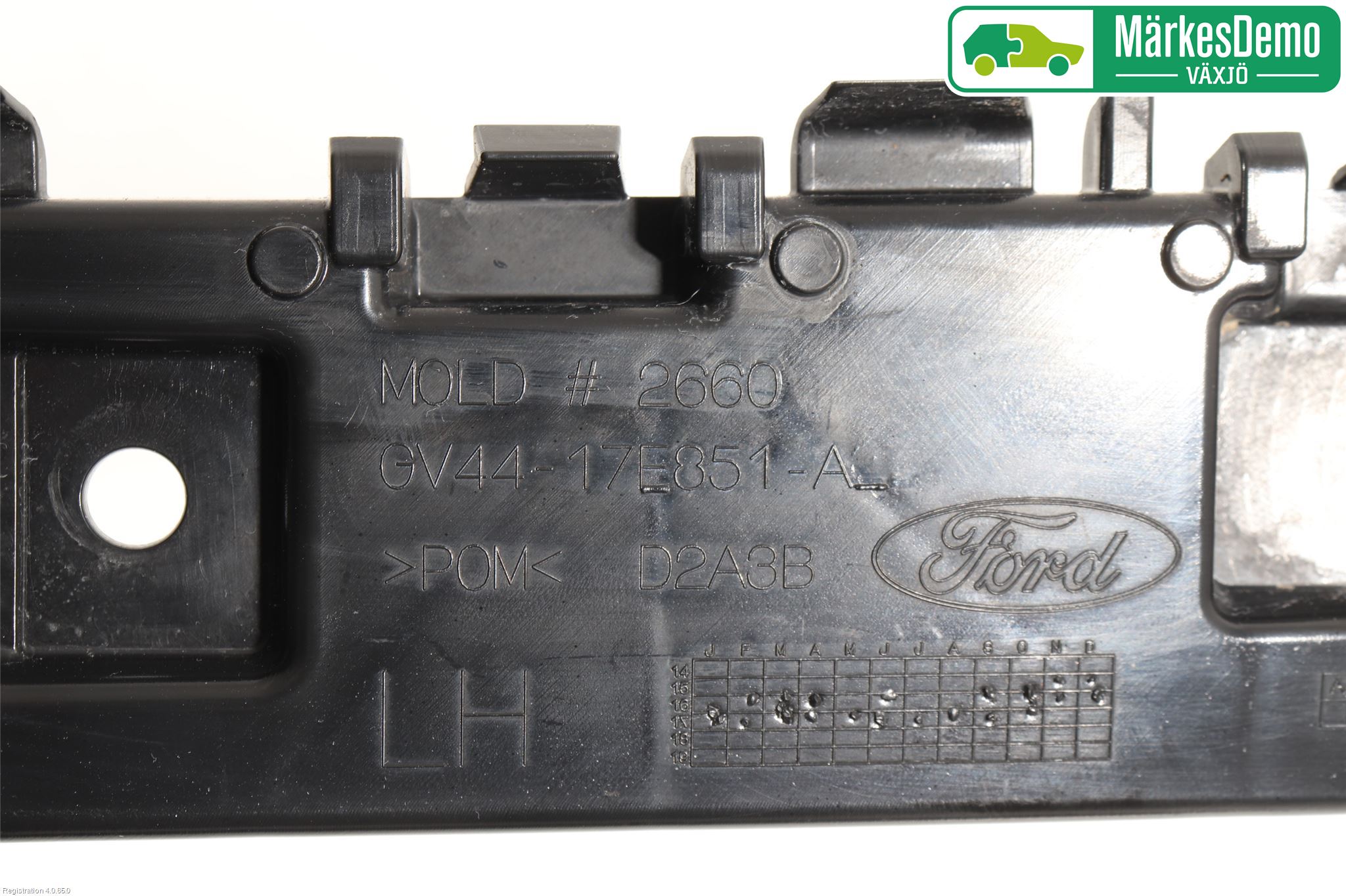 Ford KUGA 17-19 Stötfångarfäste Bak Vä